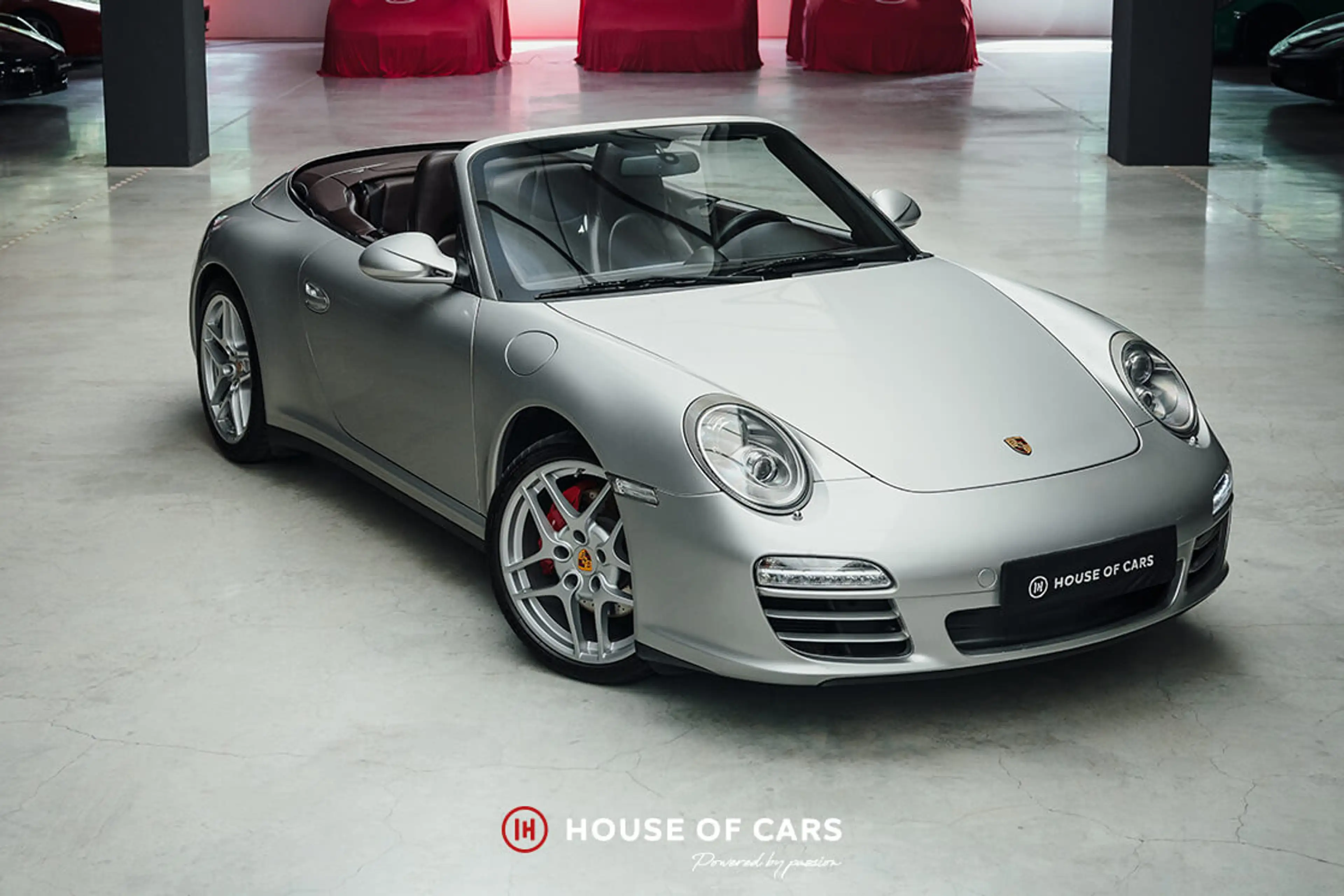 Porsche 911 997.2 CARRERA 4S CABRIOLET PDK ARCTIC SILVER — photo 4