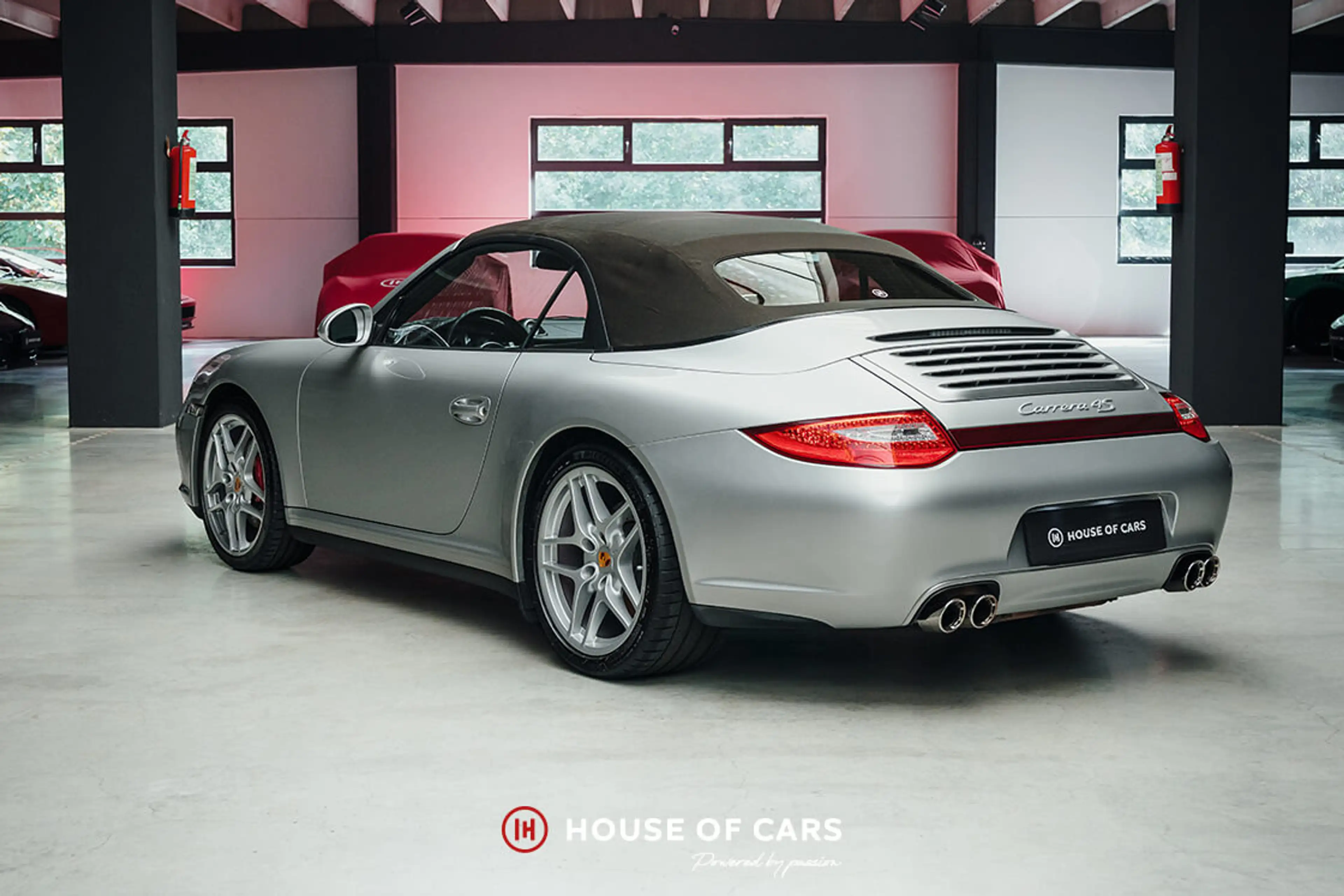 Porsche 911 997.2 CARRERA 4S CABRIOLET PDK ARCTIC SILVER — photo 9