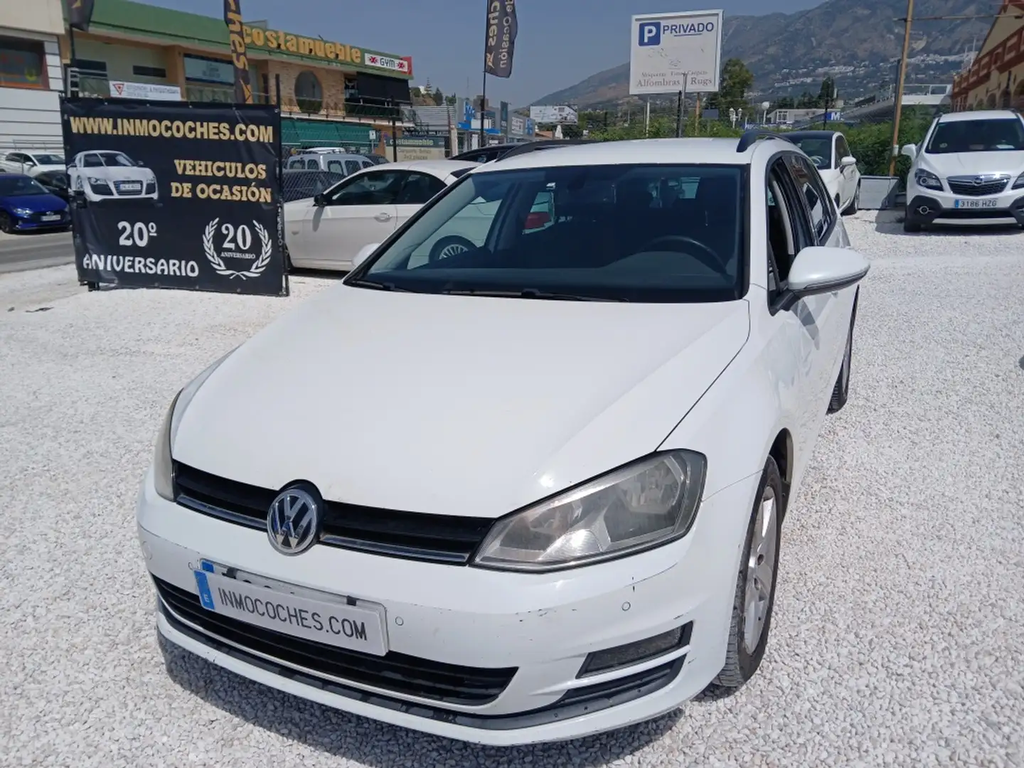 Volkswagen Golf Variant 1.6TDI CR BMT Business&Navi DSG 105 Blanco - 1