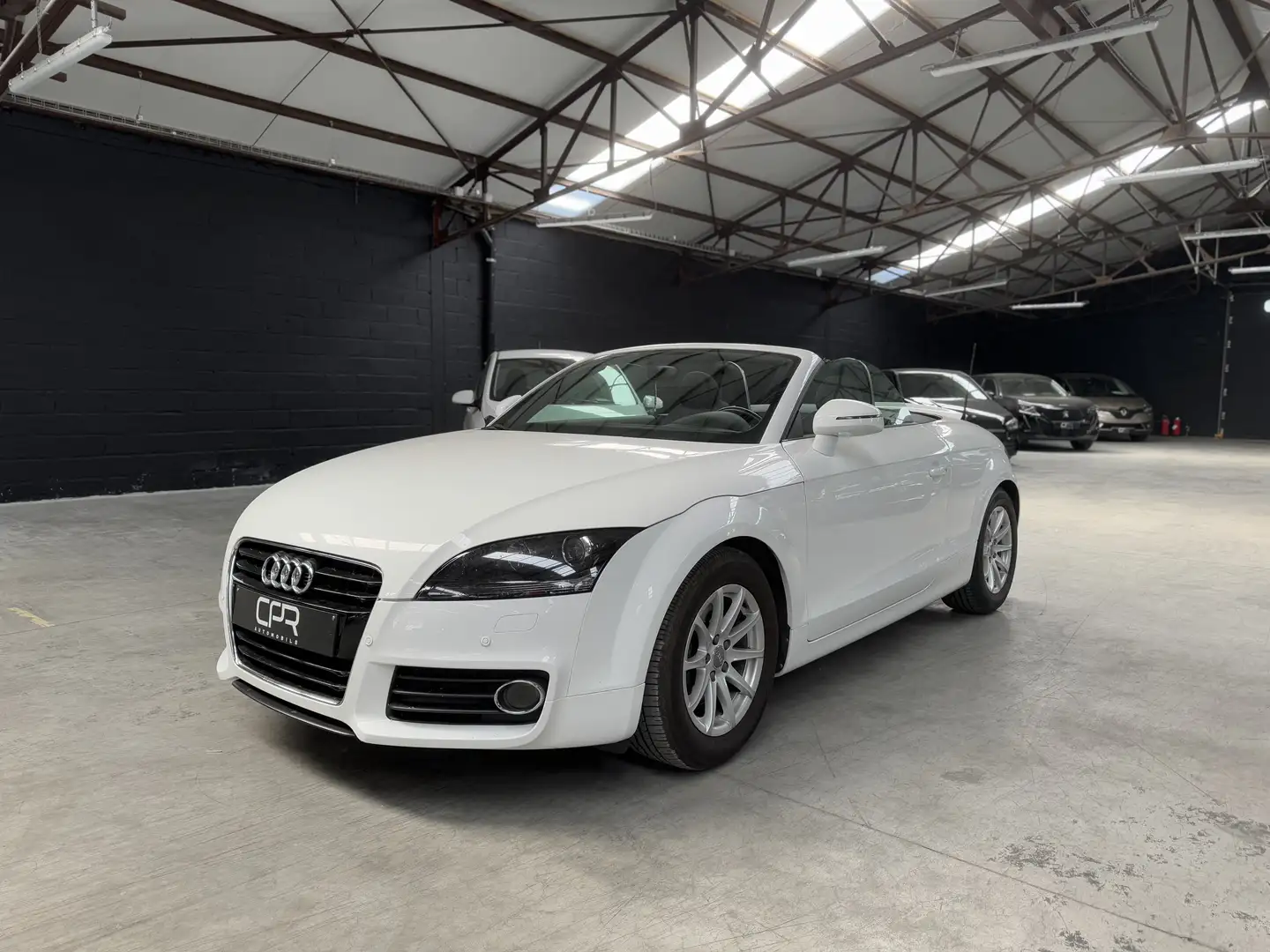 Audi TT Roadster 1.8 TFSI * RADAR * FAIBLE KM * GARANTIE Blanc - 1