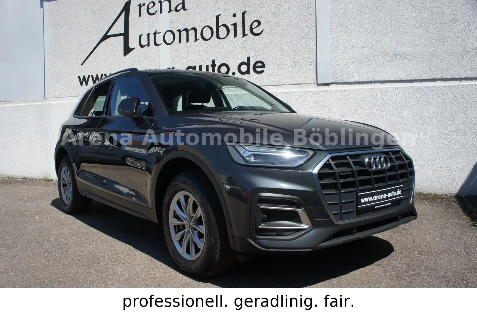 Audi Q5 40 TDI quattro S-tronic*ALU*PDC*NAVI*LED*AHK* Gris - 1