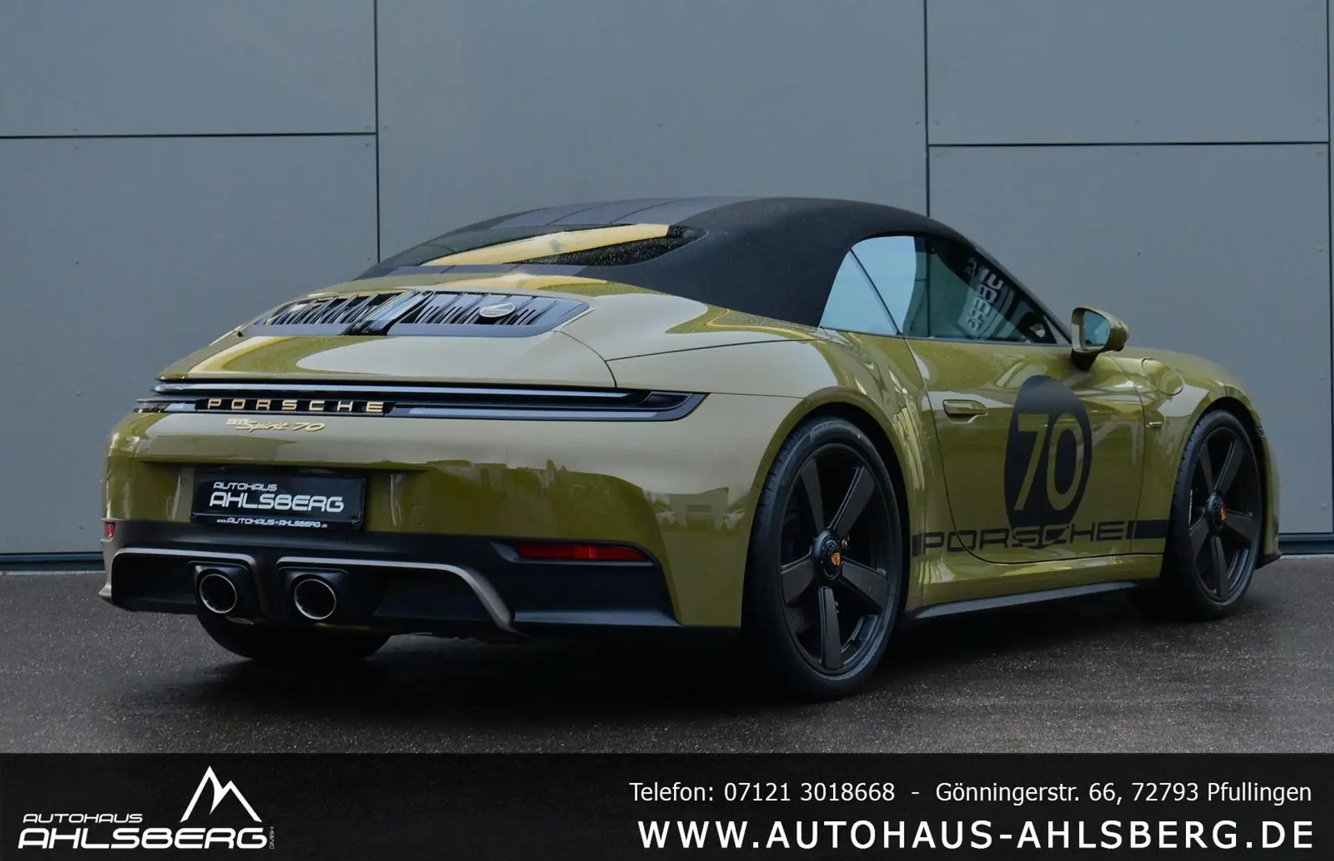 포르쉐 911 Carrera GTS Cabriolet 2026 옐로 사진 8