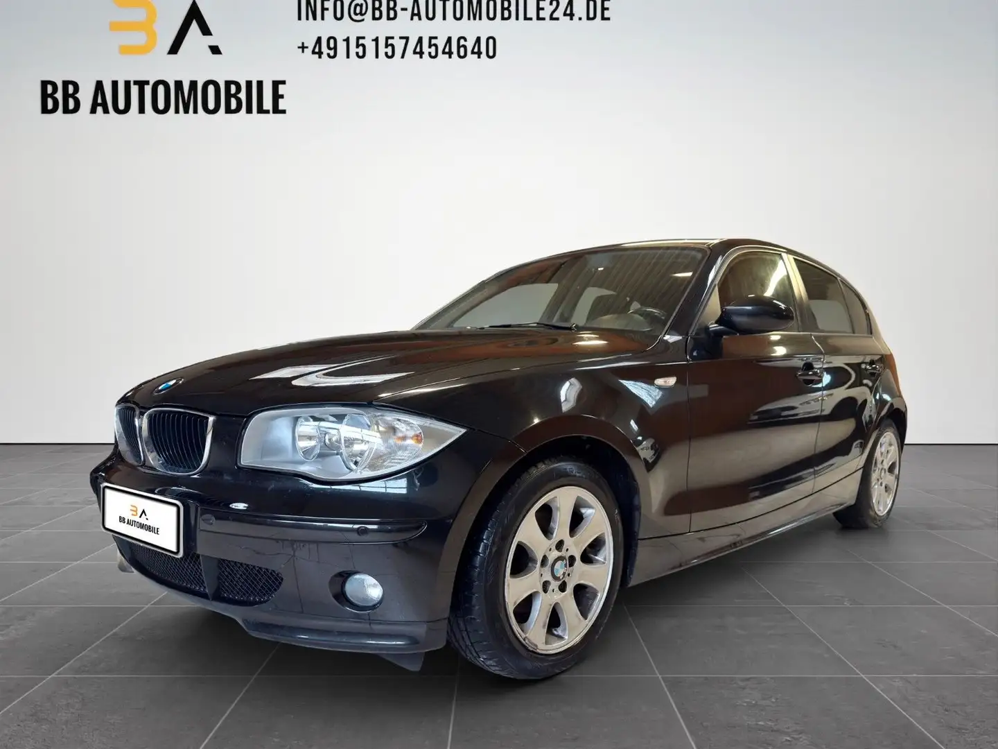 BMW 120 Lim. Advantage AUTO.M SCHIEBE.D SHZ Schwarz - 1