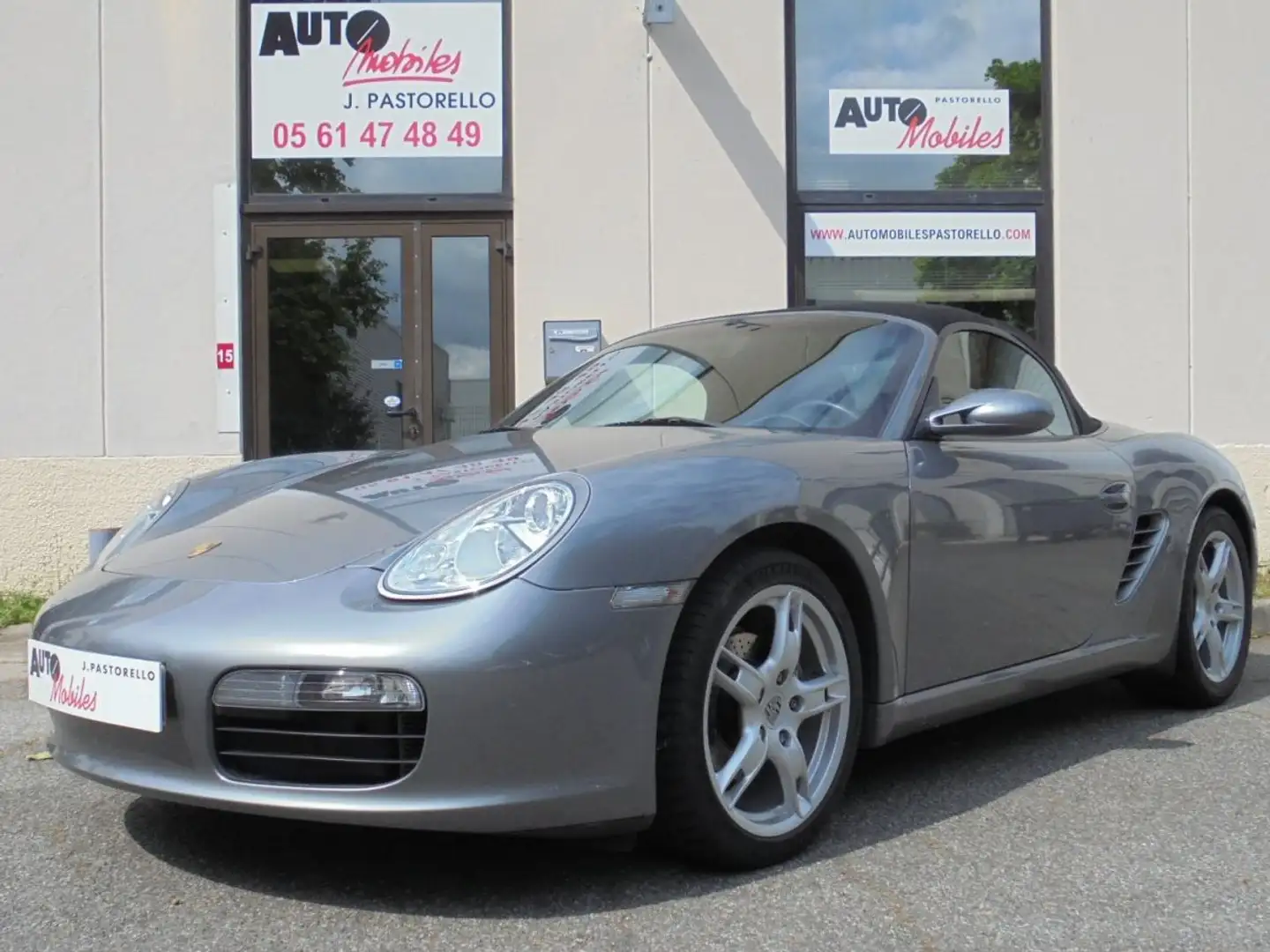 Porsche Boxster 2.7 L 240 CH Gris - 1