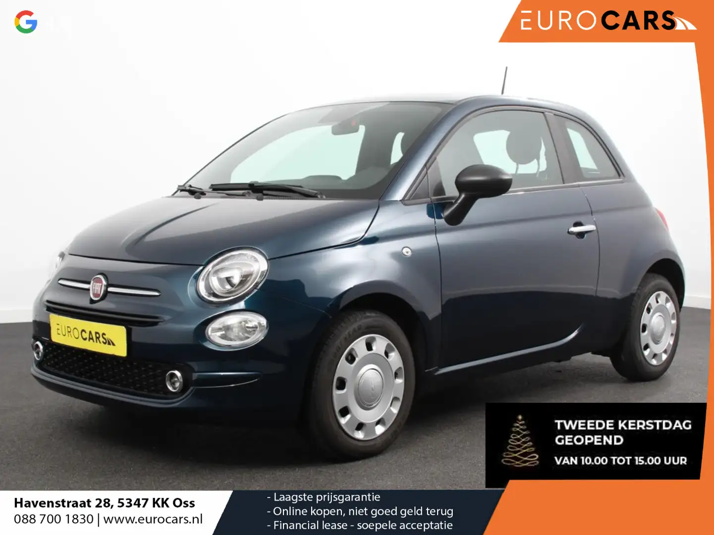 Fiat 500 1.0 Hybrid Vita Comfort | Airco | Cruise Control | Bleu - 1