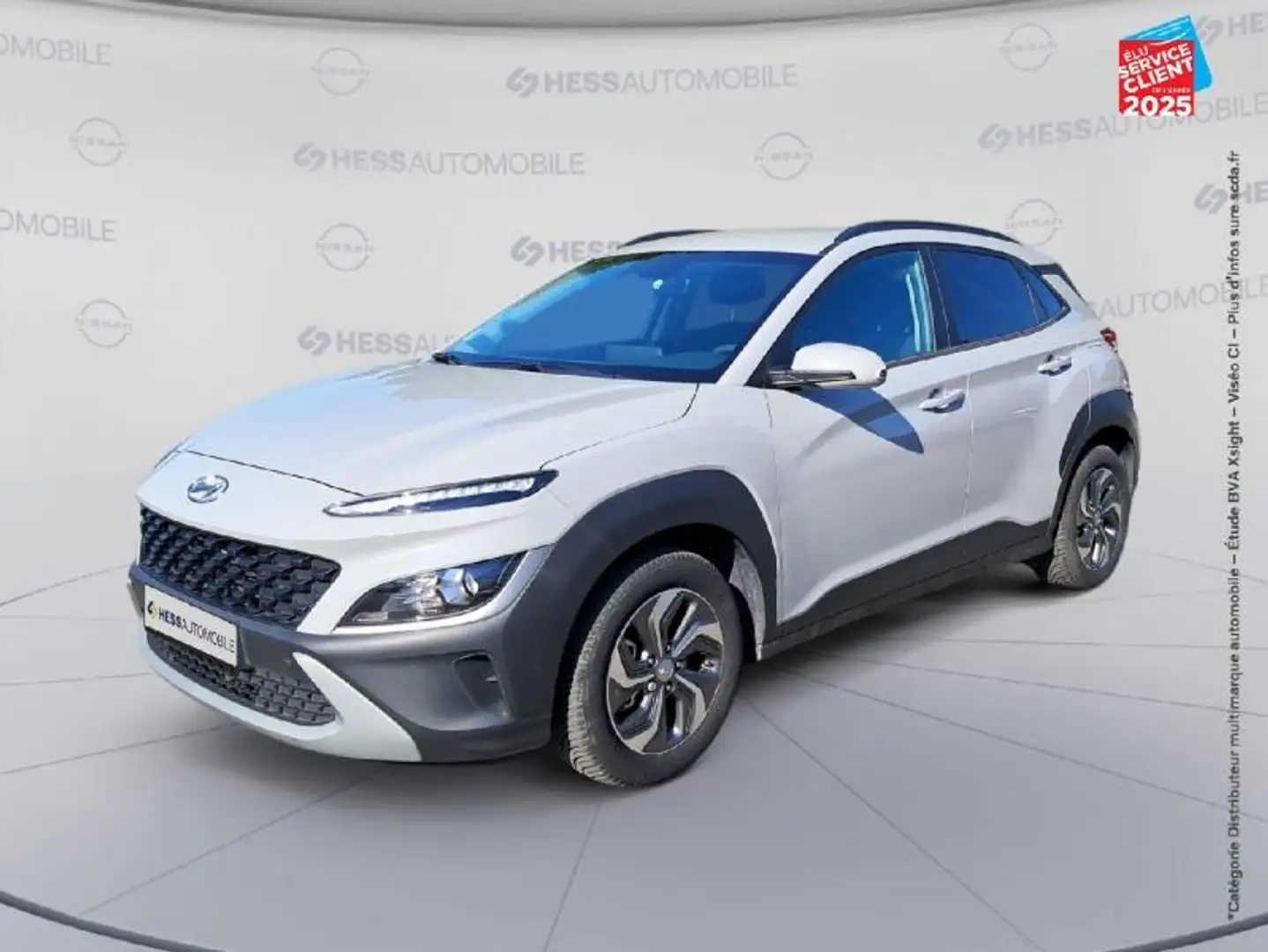 Hyundai KONA 1.6 GDi 141ch Hybrid Intuitive DCT-6 Camera Gris - 1