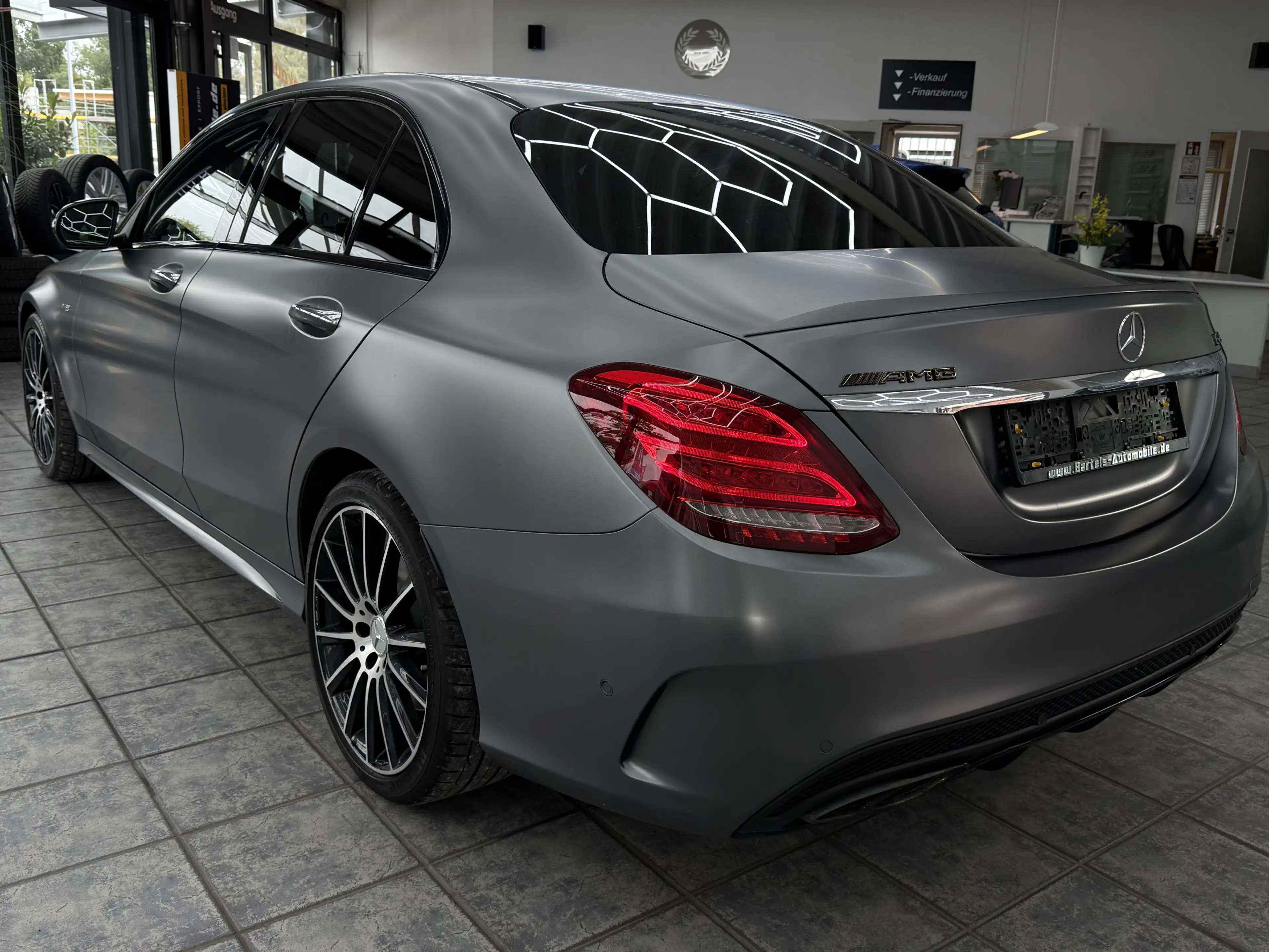 Mercedes-Benz C 43 AMG 4Matic, Klappe, 360°, Burmester, Matt — photo 8