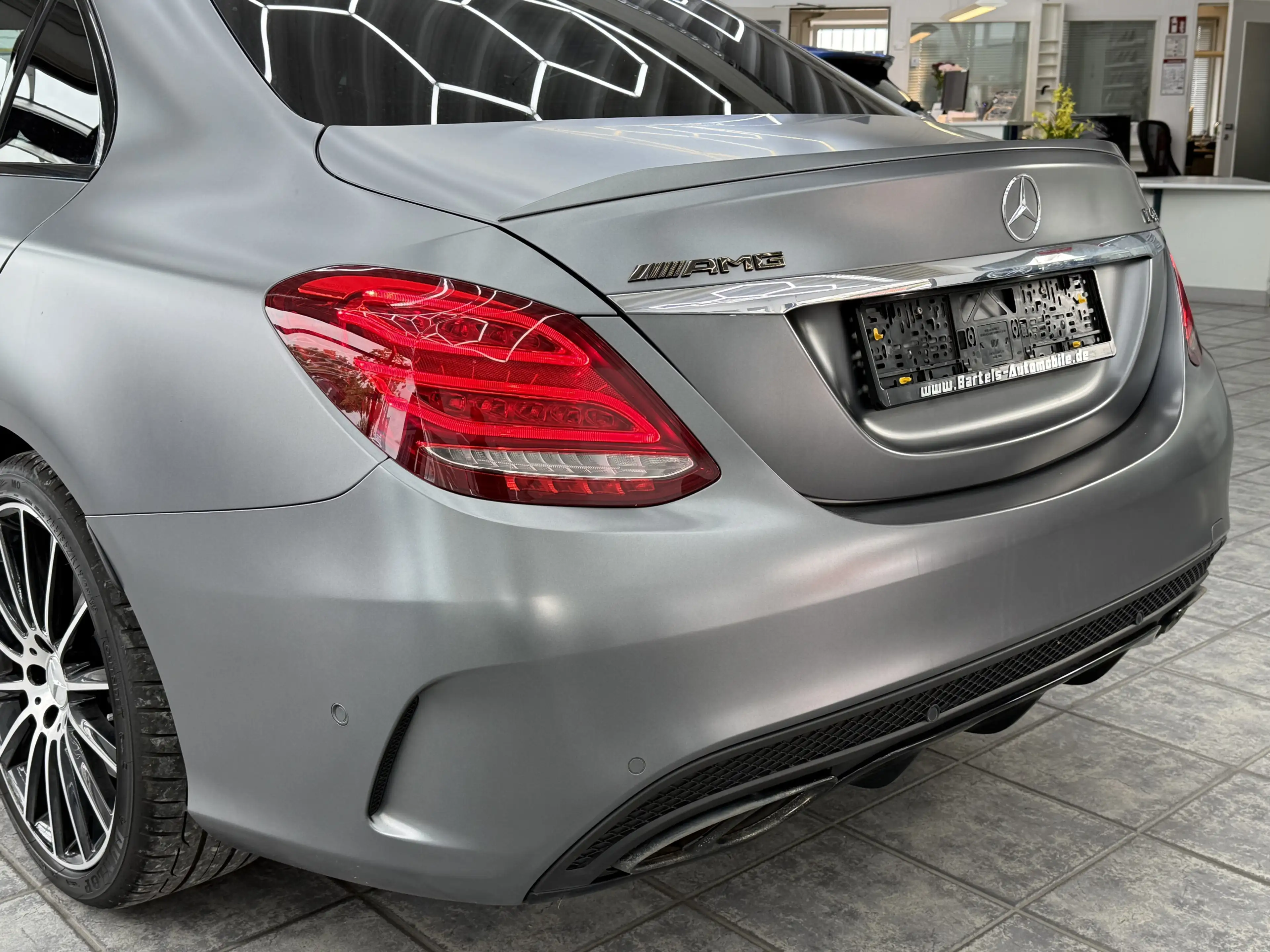 Mercedes-Benz C 43 AMG 4Matic, Klappe, 360°, Burmester, Matt — photo 9