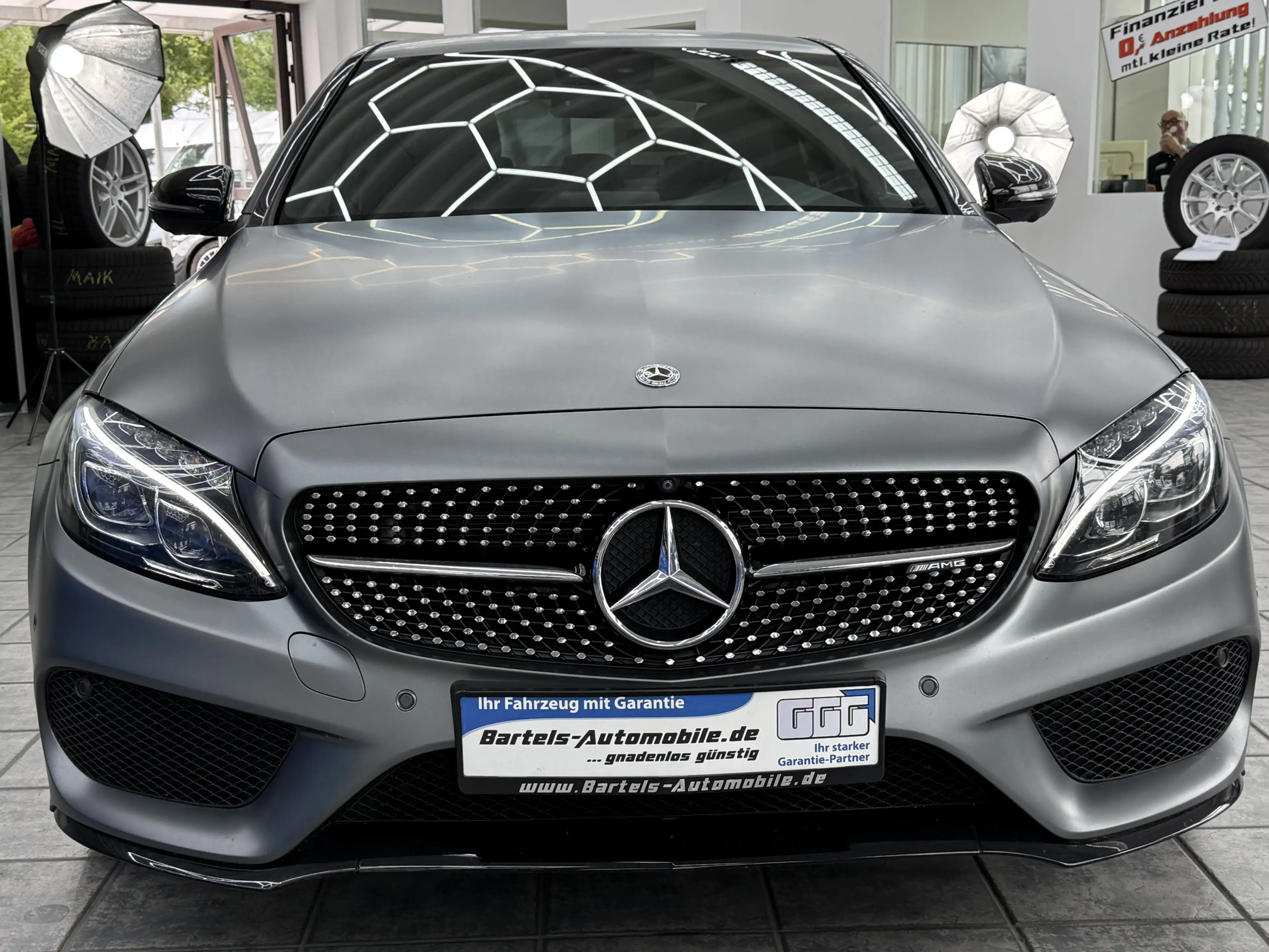 Mercedes-Benz C 43 AMG 4Matic, Klappe, 360°, Burmester, Matt — photo 2