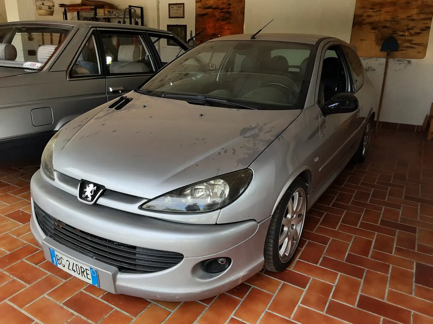 Peugeot 206 GT WRC numero 0407 Silber - 1