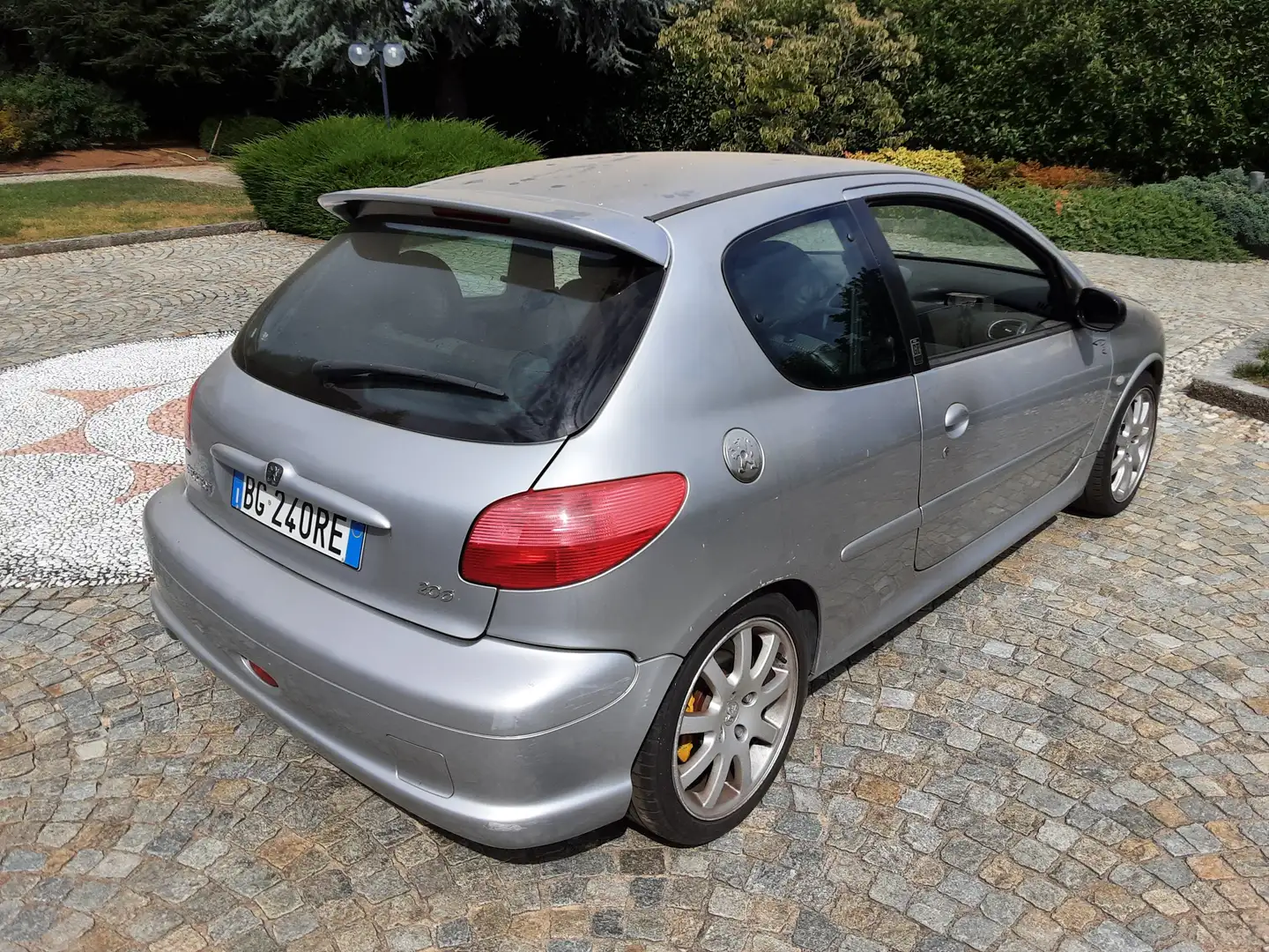 Peugeot 206 GT WRC numero 0407 Silber - 2