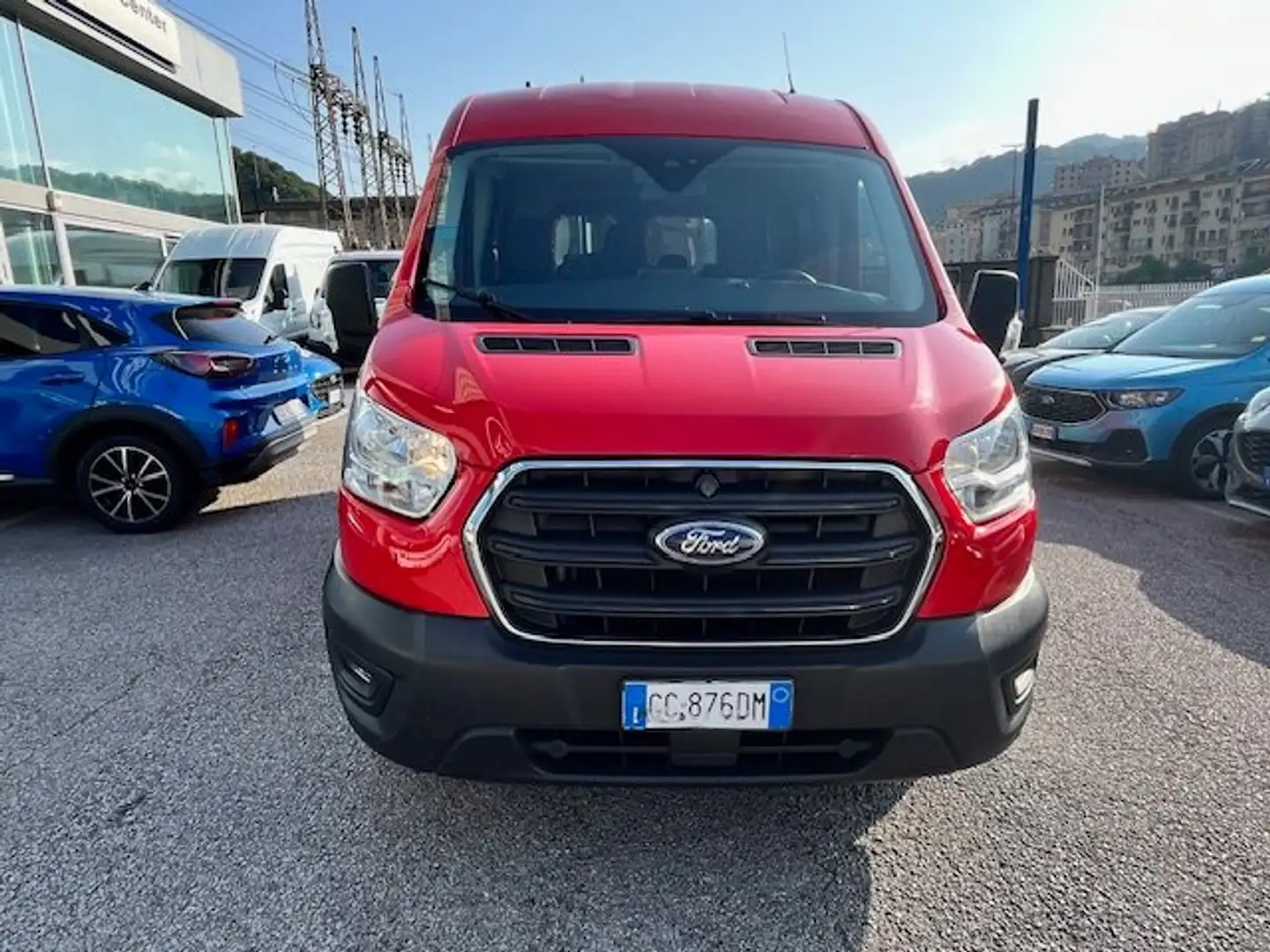 Ford Transit COMBI TREND 2.0td 130 cv L2 9 POSTI Rosso - 2