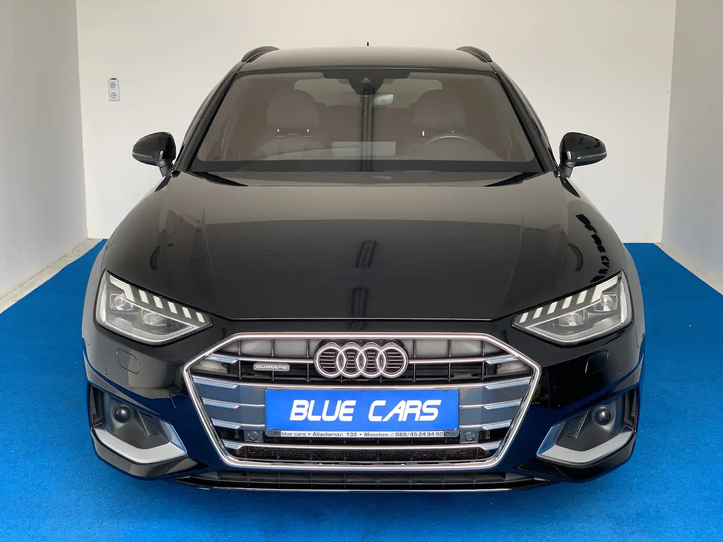 Audi A4 40 TDI quattro advanced AHK/Standhz/8fach Noir - 2