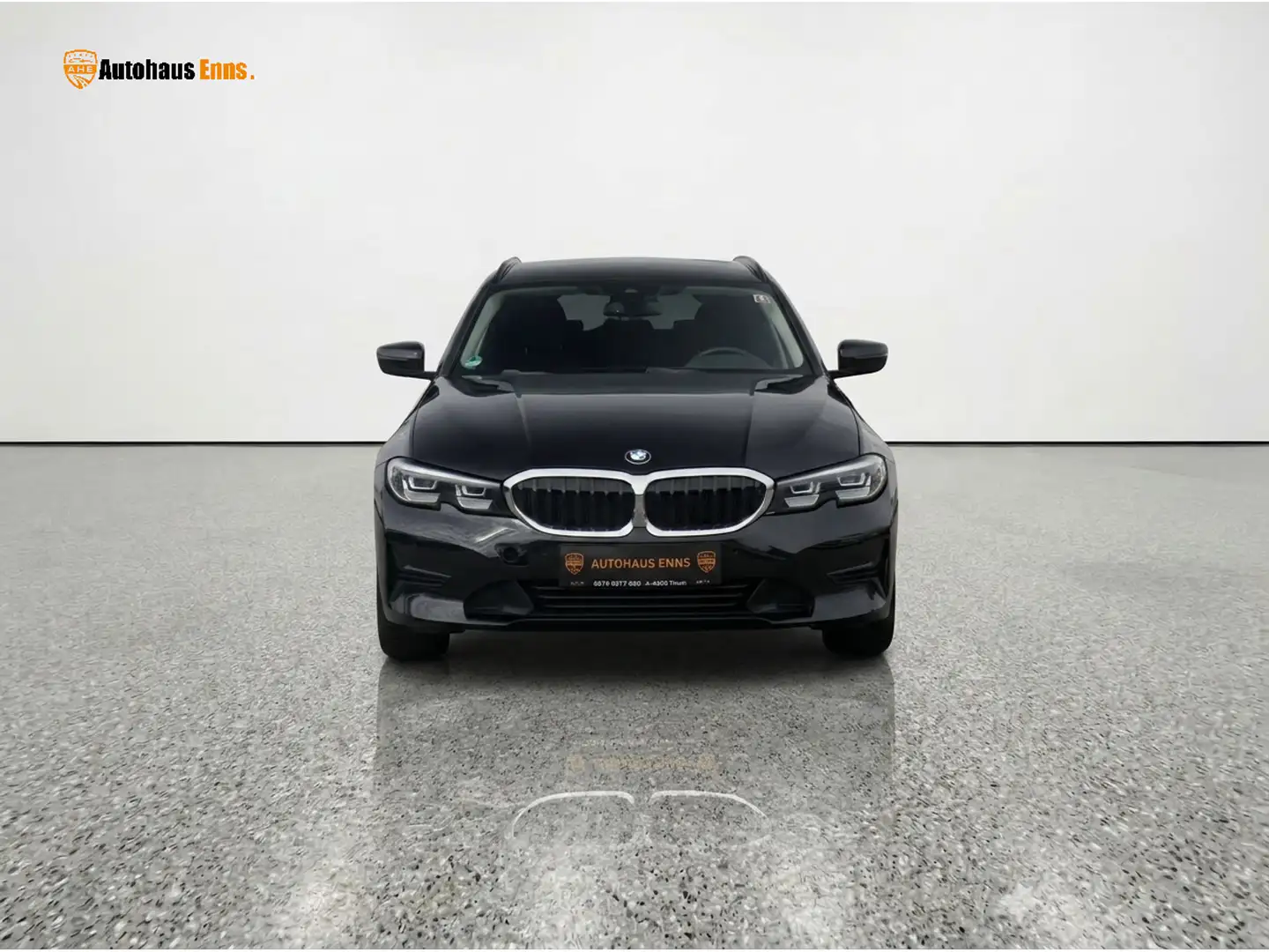 BMW Sonstige 3er / Automatik / Automatikgetriebe / Navi / Lederlenkr. / LED-Scheinwerfer / Klima / Sitzheiz. / Sitzheiz. vorne Schwarz - 2