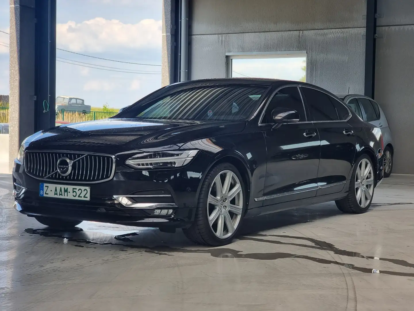 Volvo S90 D4 190 ch Inscription Luxe Zwart - 2