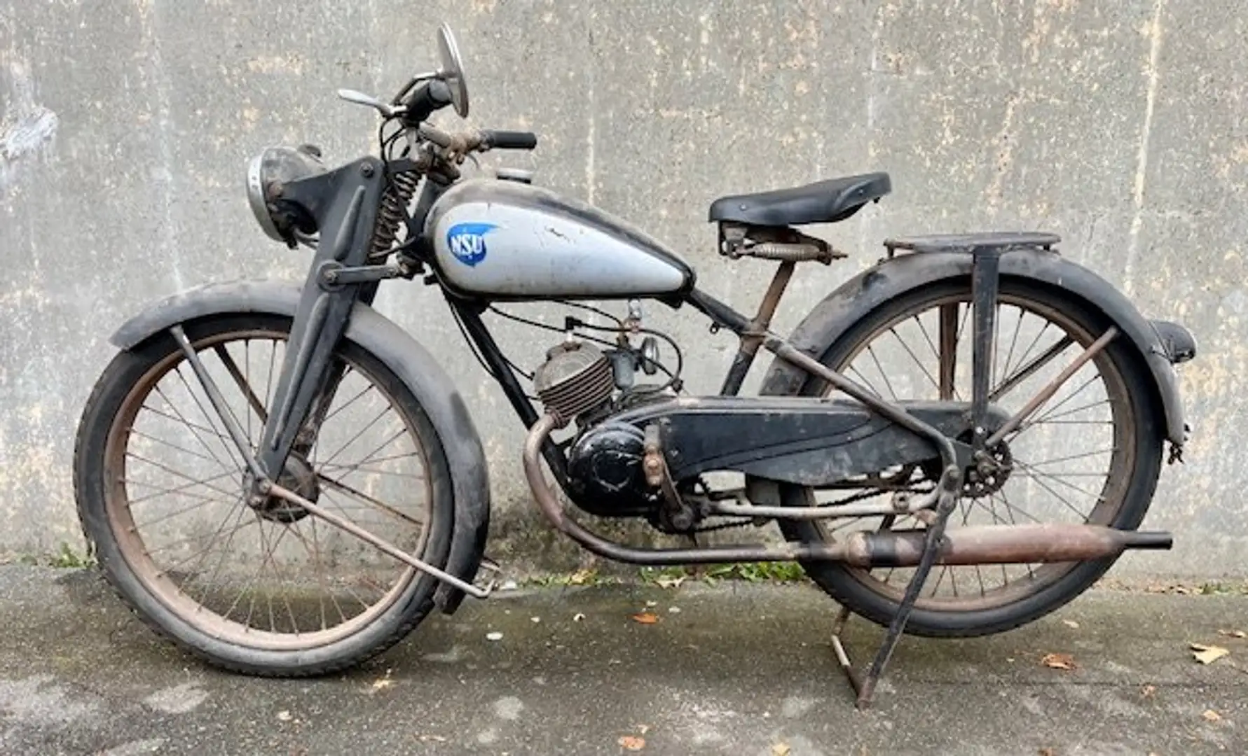 NSU Quick 52 98cm 2KW 3PS "In Originalzustand Patinia" Schwarz - 1