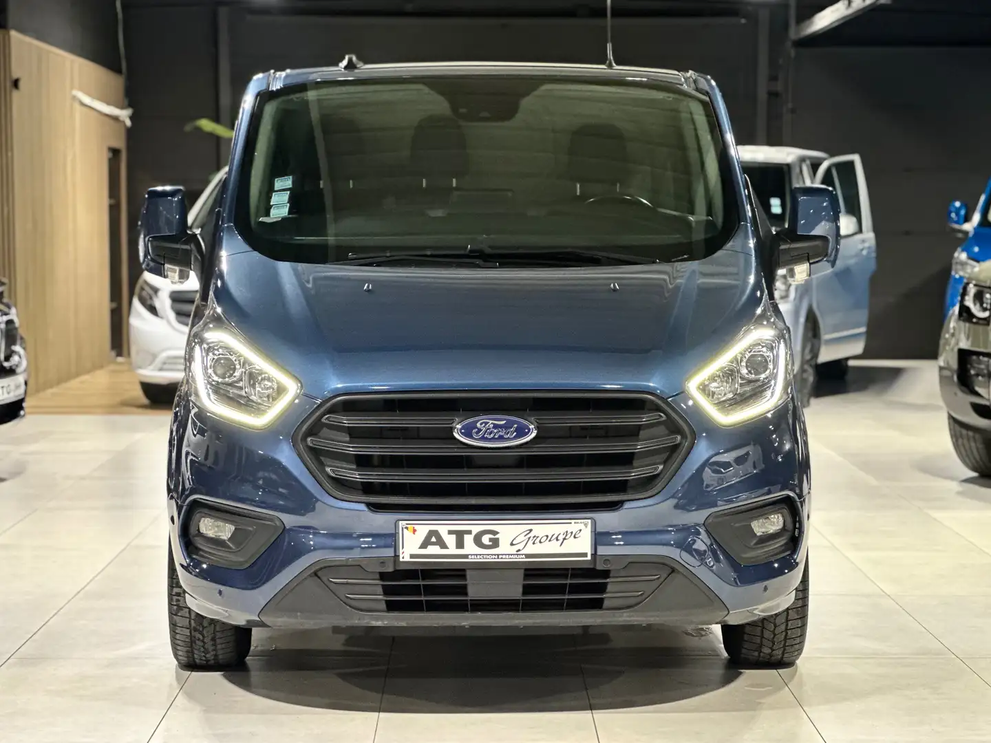 Ford Transit 2.0 TDCi 170CV L2 LONG 2020 69000KM GPS CAMERA LED Bleu - 2