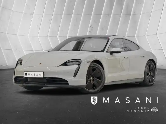 Porsche Taycan soh 429km wltp craie cuir ge 14 volant chauffant