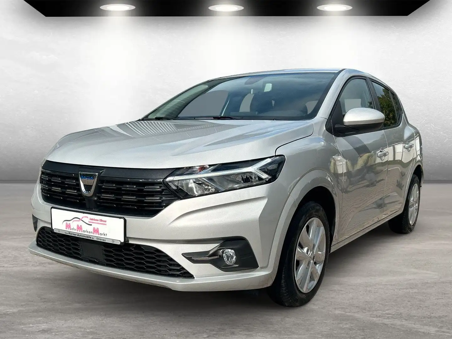 Dacia Sandero TCe 90 Comf.in graumet ,blau. schwarz Silber - 1
