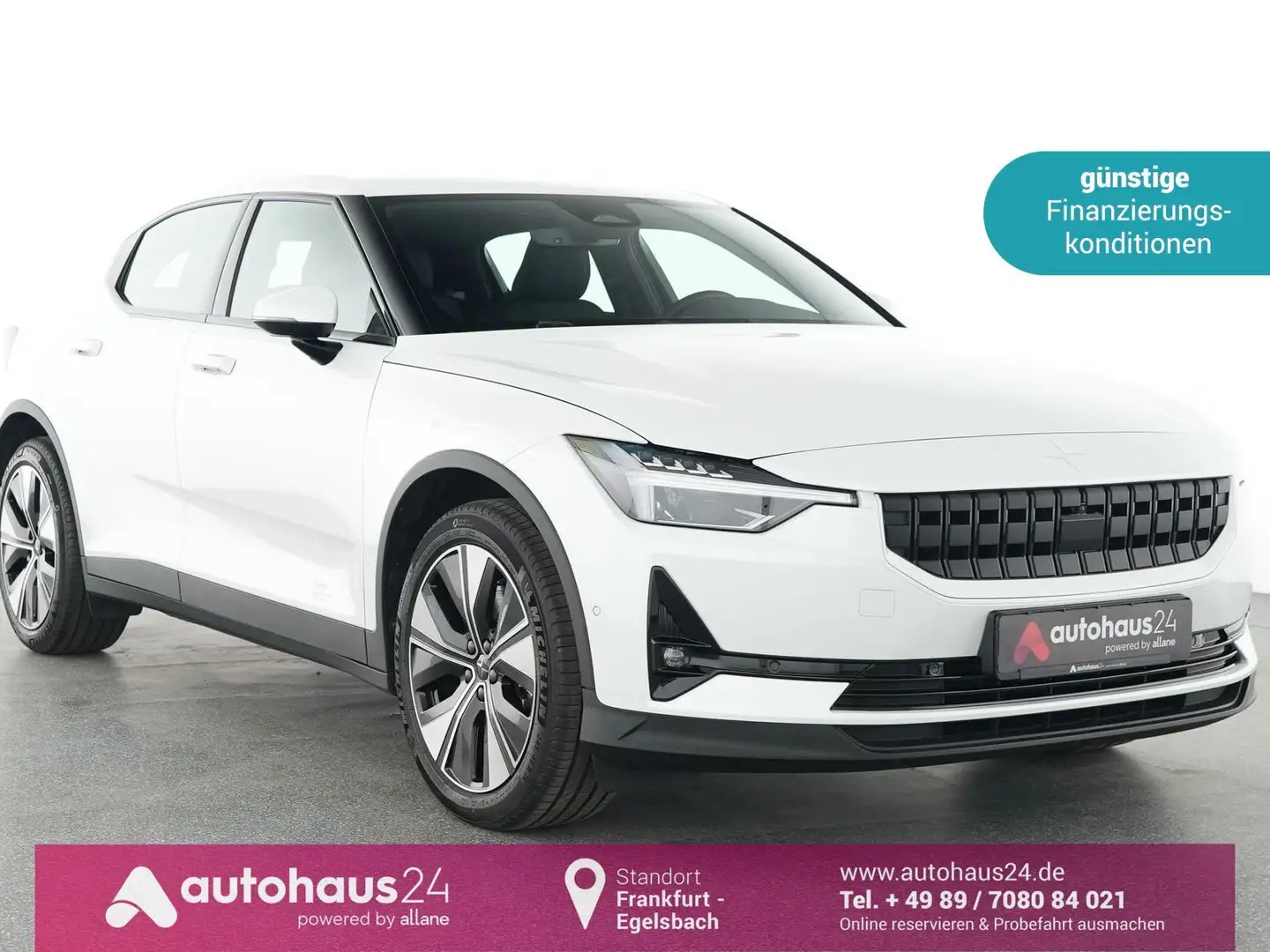 Polestar 2 Polestar2 Navi|360°|ACC|LED|Totwinkel Blanc - 1