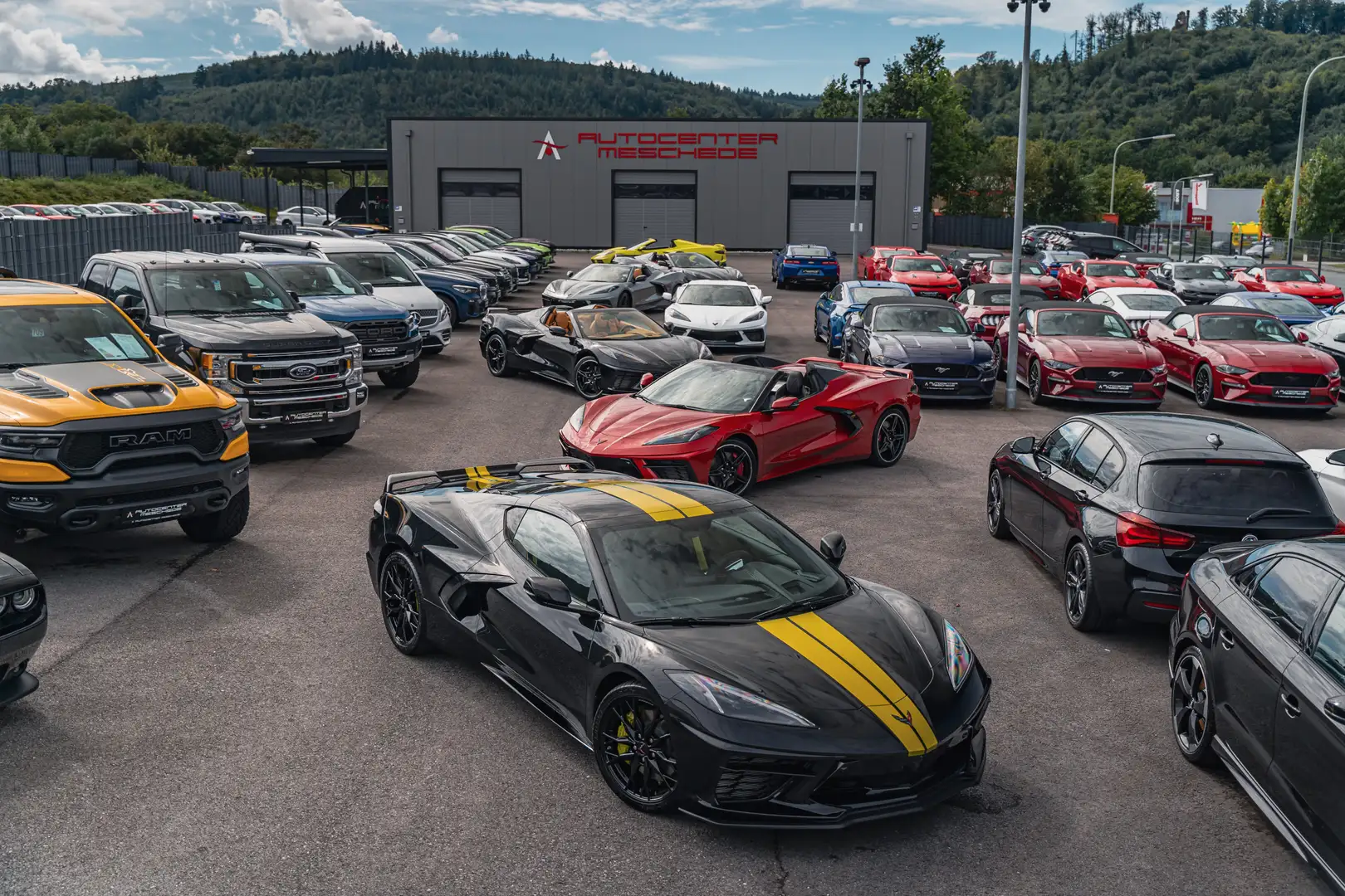 Corvette C8 Stingray 6.2 V8 Cabrio 3LT *Competition Sitze* Grau - 2