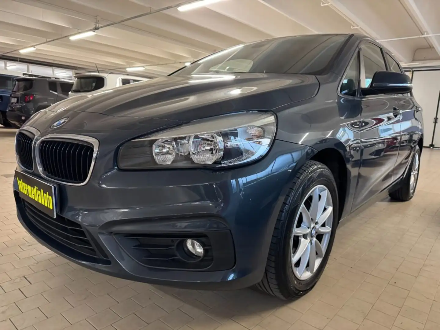 BMW 218 d  Active Tourer Advantage Bleu - 1