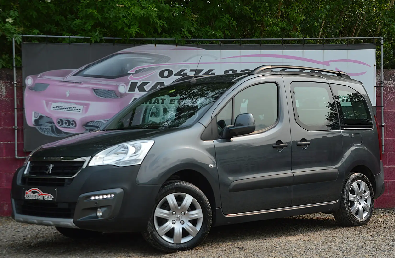 Peugeot Partner Tepee Outdoor 1.6 BlueHDi NAV CAM CLIM 91.337KM Grijs - 1