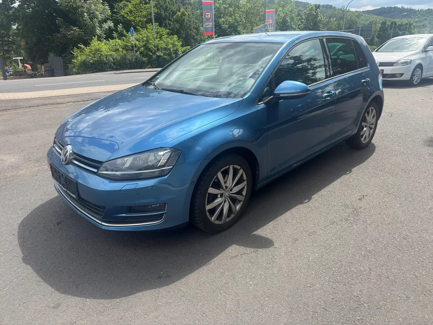 Volkswagen Golf Highline BMT Xenon Blau - 2