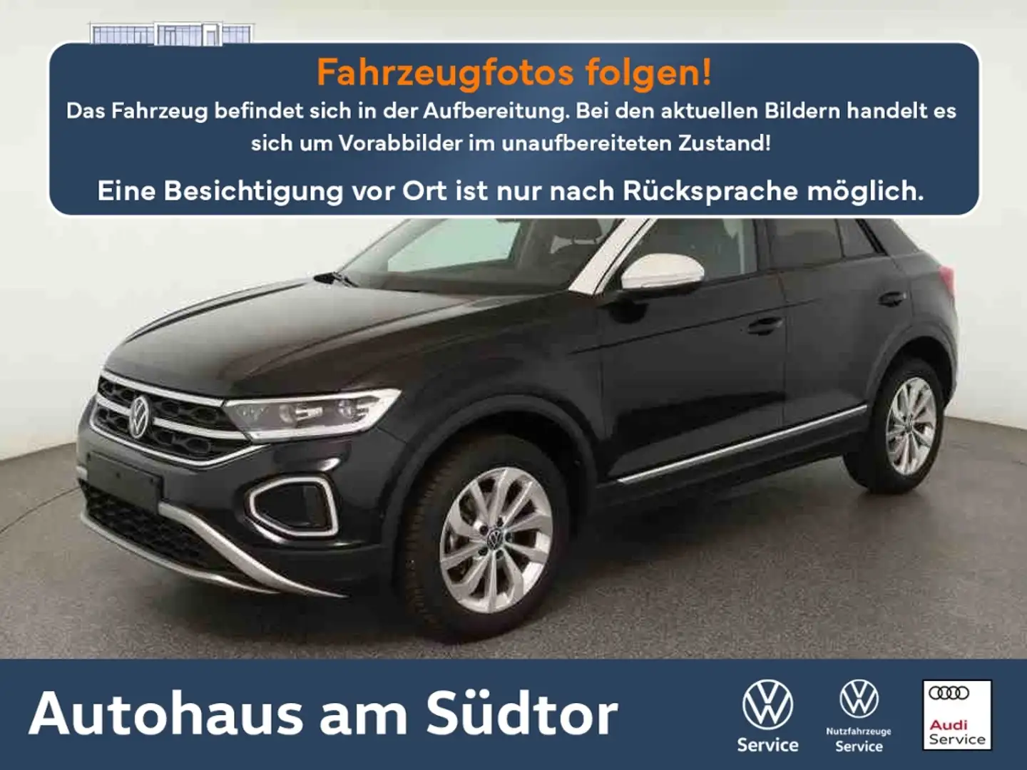 Volkswagen T-Roc Style 1.5 TSI DSG | LED AHK RFK ACC Schwarz - 1