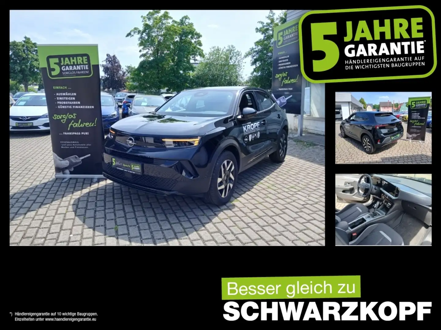 Opel Mokka 1.2 Turbo Elegance LED,Winterpaket,DAB Schwarz - 1