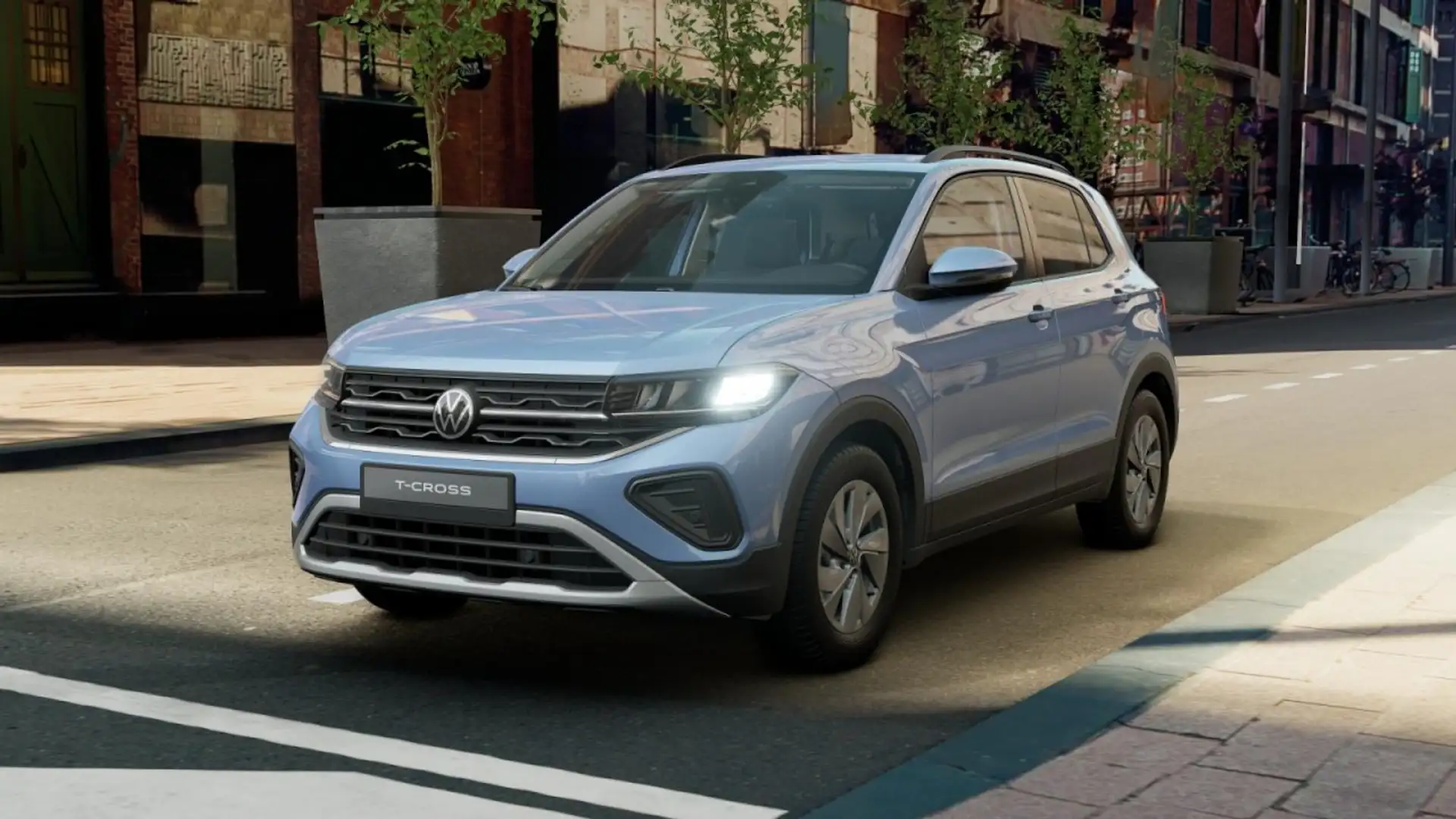 Volkswagen T-Cross 1,0 TSI Life Klima Einparkhilfe Sitzheizung Blau - 1
