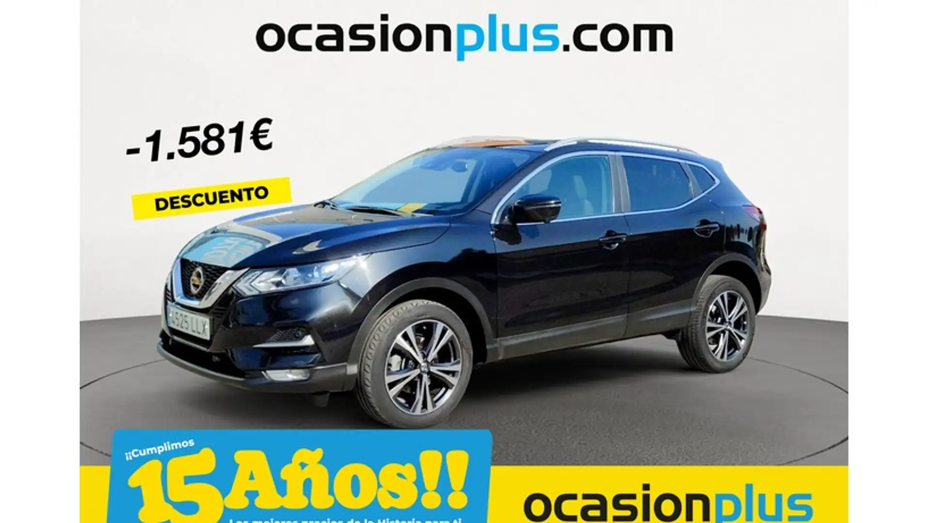 Nissan Qashqai 1.5dCi Tekna+ 4x2 85kW Noir - 1