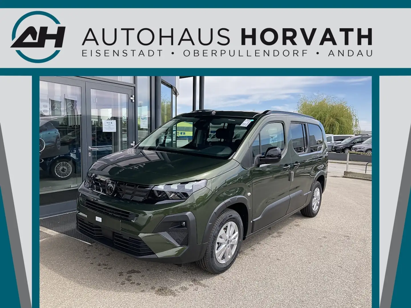 Peugeot Rifter 1,5 BlueHDI 130 S&S Allure Lang Grün - 1