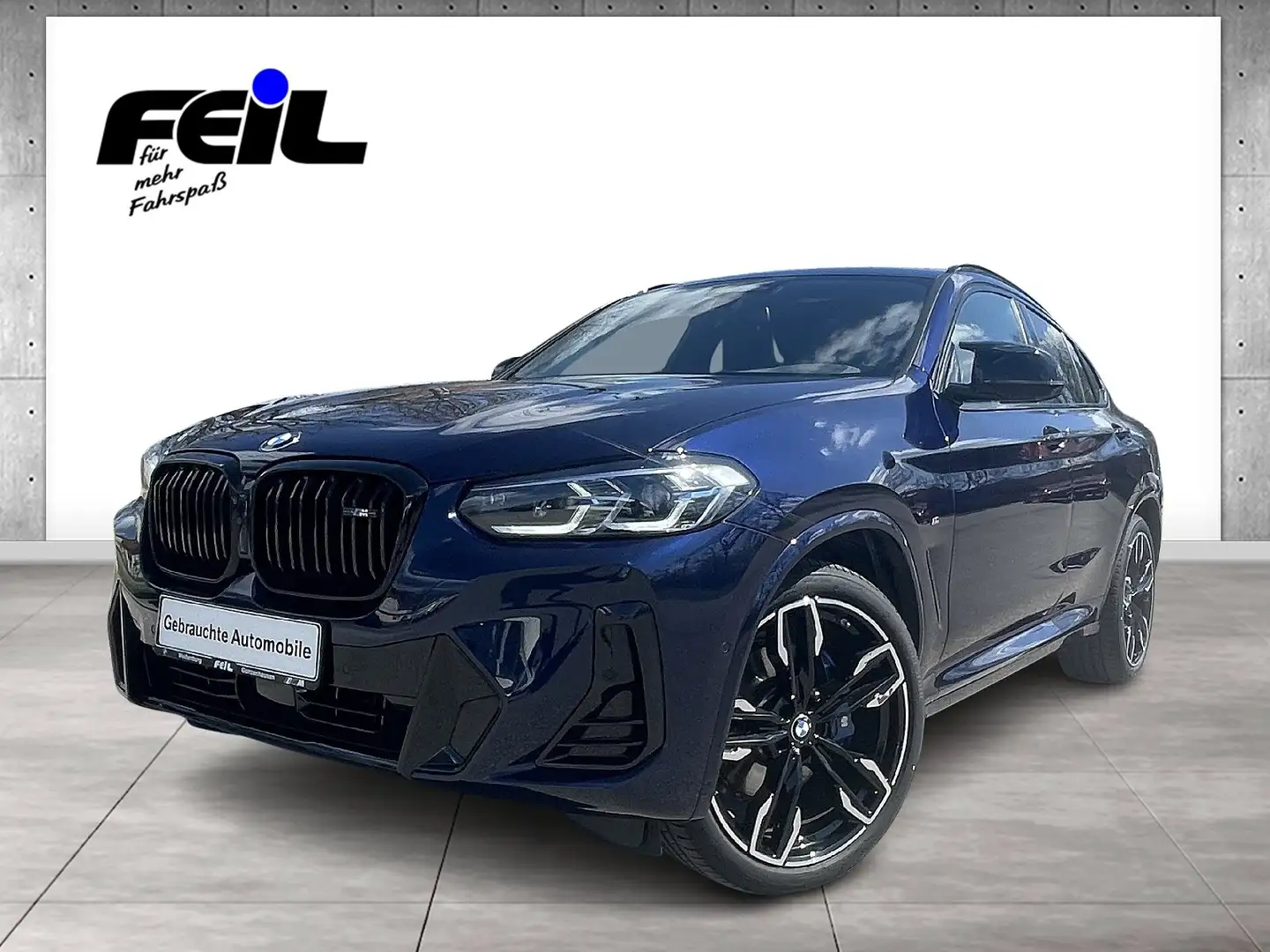 BMW X4 M 40d   Gestiksteuerung Head-Up HK HiFi DAB Blau - 1