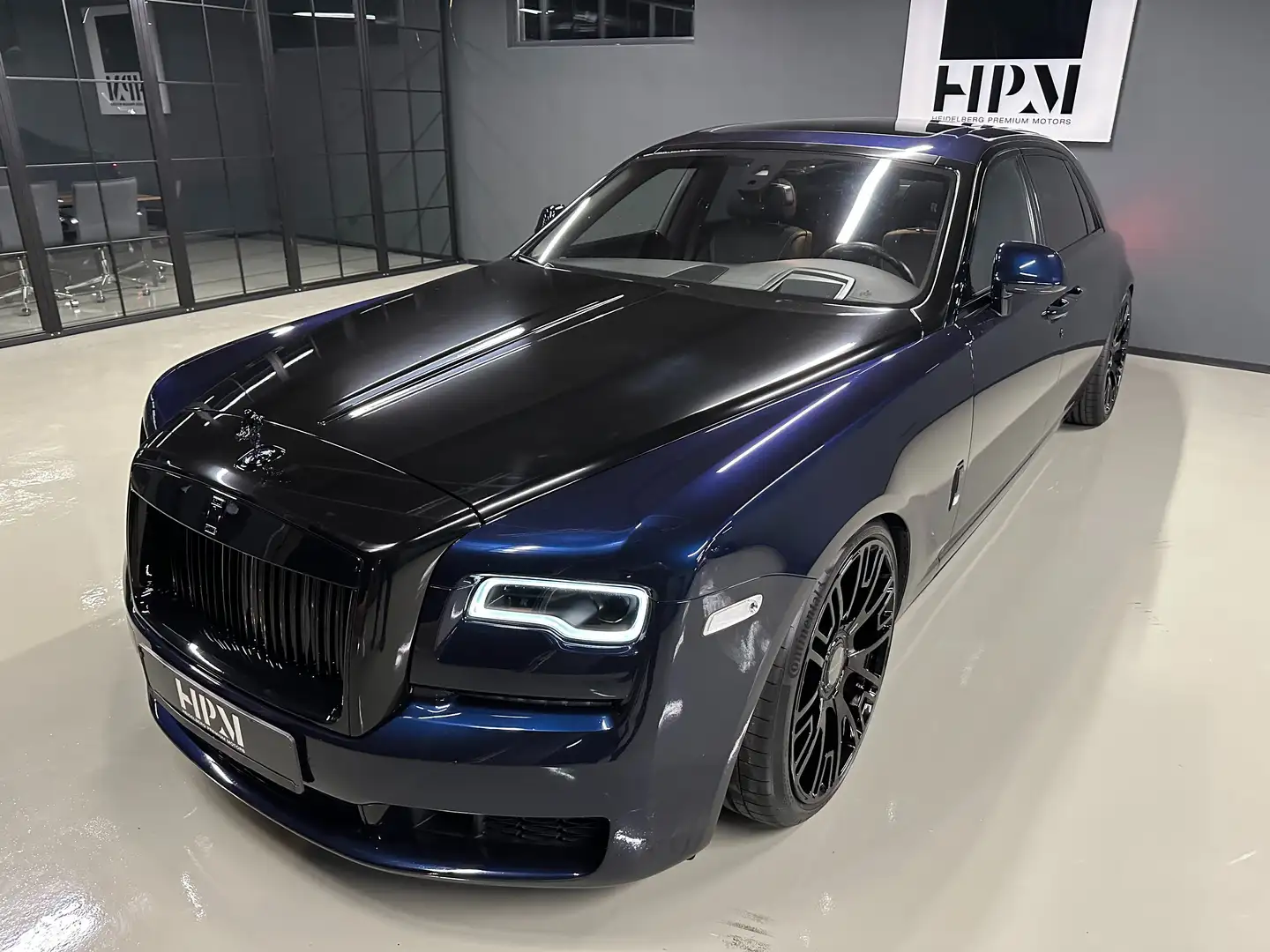 Rolls-Royce Ghost FAMILY EWB 22-Inch MANSORY CHROME DELETED 1 OWNER plava - 1