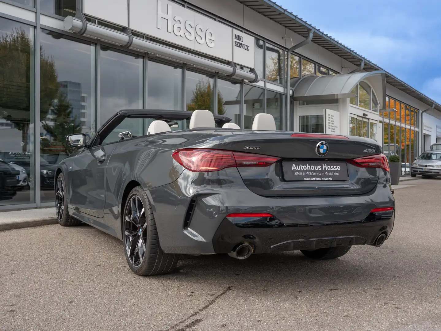 BMW 430 i xDrive Cabr. M-Sport Pro 19Z DAPro 360° H/K Gris - 2