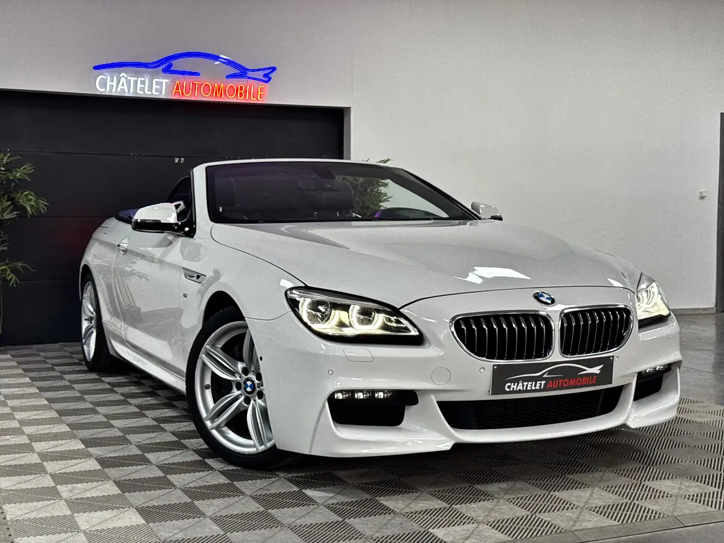 BMW 640 Cabriolet Pack M état neuf Garantie 12 mois Alb - 2