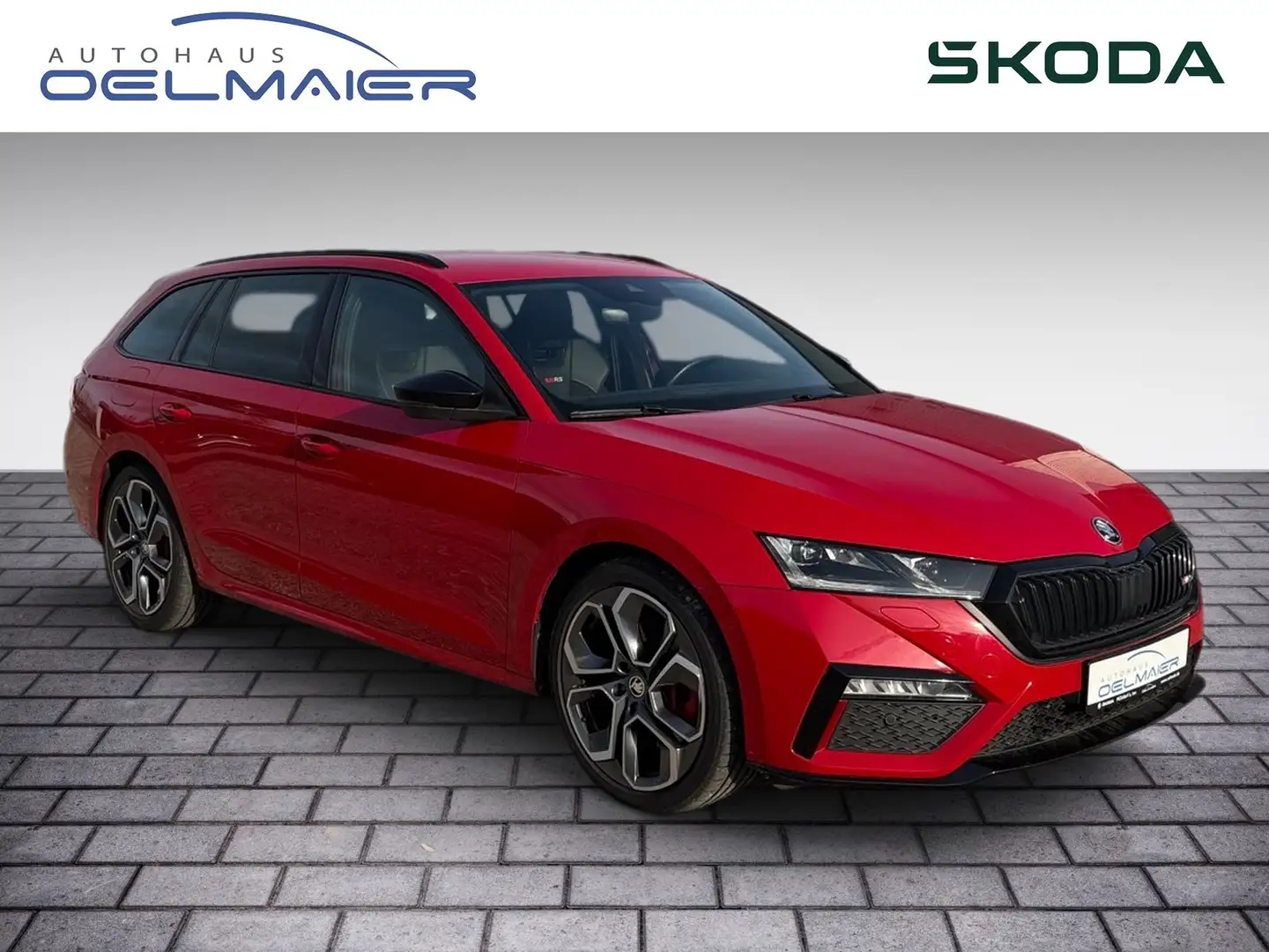 Skoda Octavia Combi RS Plus Rot - 2