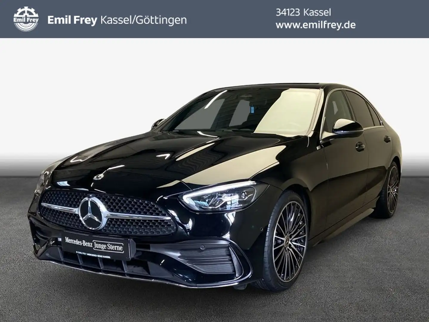 Mercedes-Benz C 180 C-Klasse Schwarz - 1