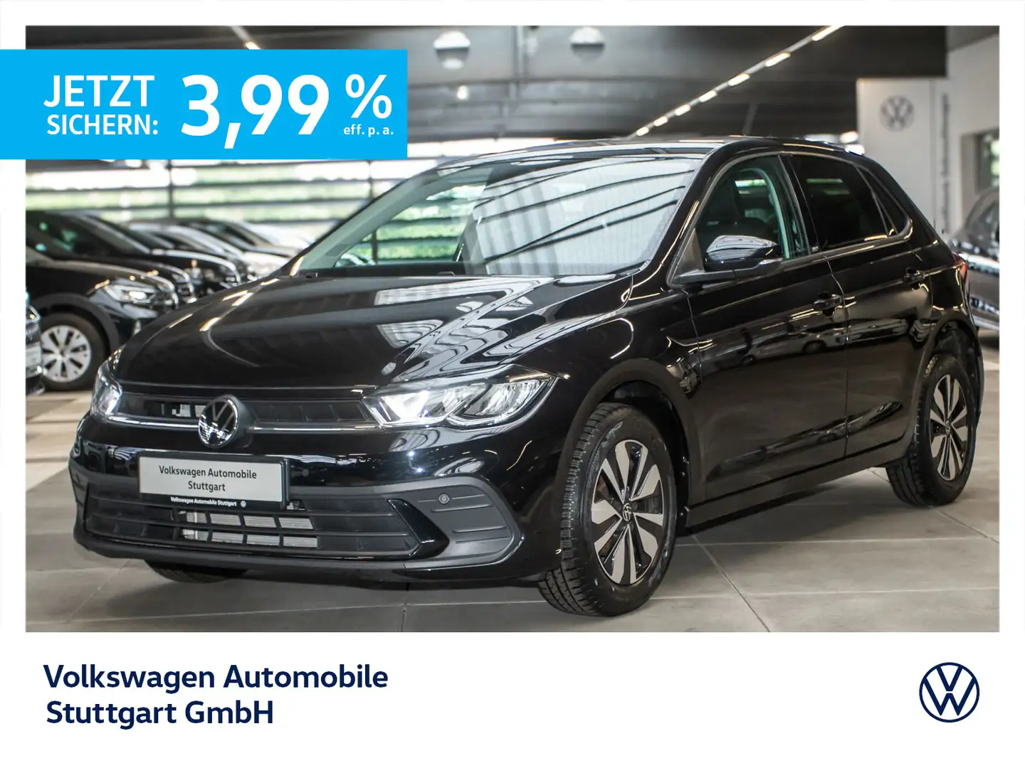 Volkswagen Polo 1.0 TSI Life Navi Zwart - 1
