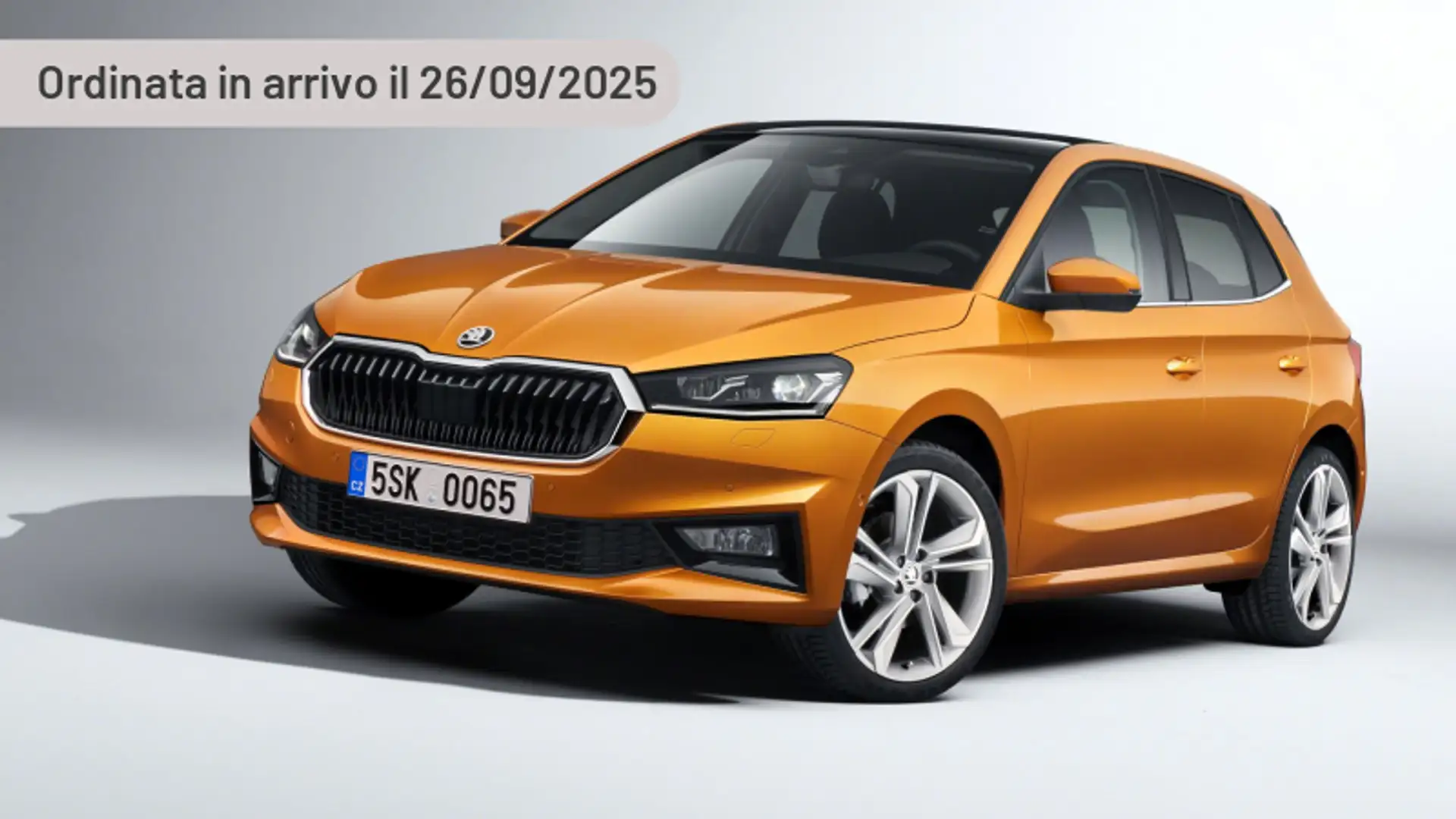 Skoda Fabia 1.0 TSI 95 CV Young Edition Argento - 1
