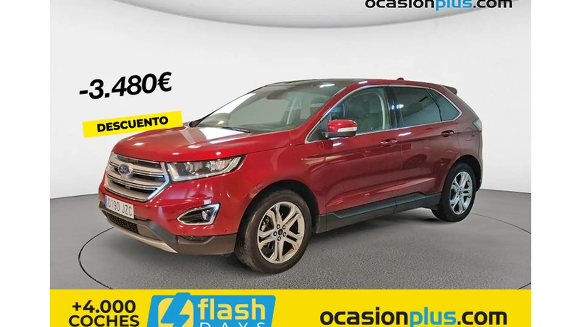 Ford Edge 2.0TDCi Titanium 4x4 PowerShift 210 Rojo - 1