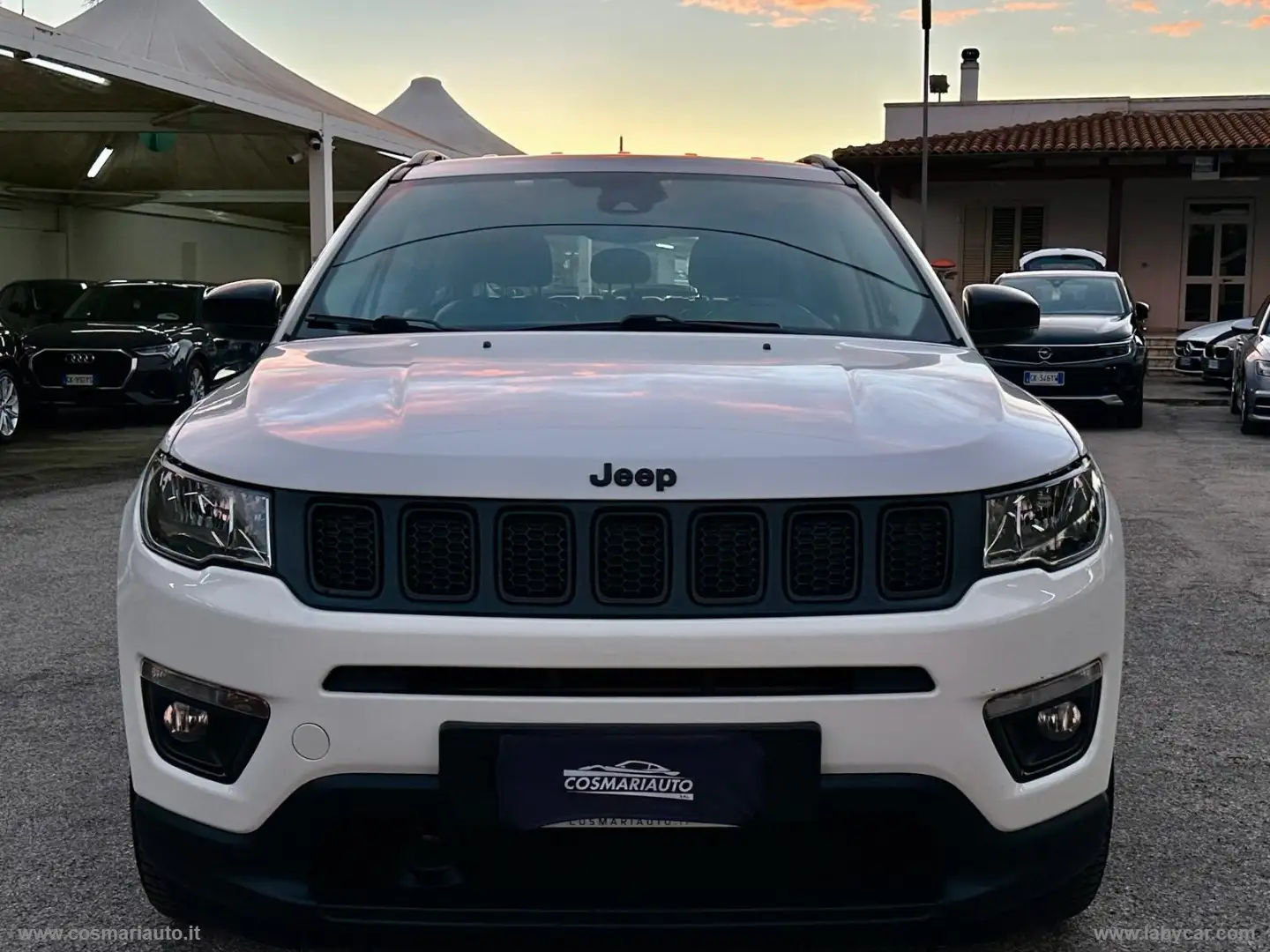 Jeep Compass 1.6 Mjt II 2WD Night Eagle Blanc - 2