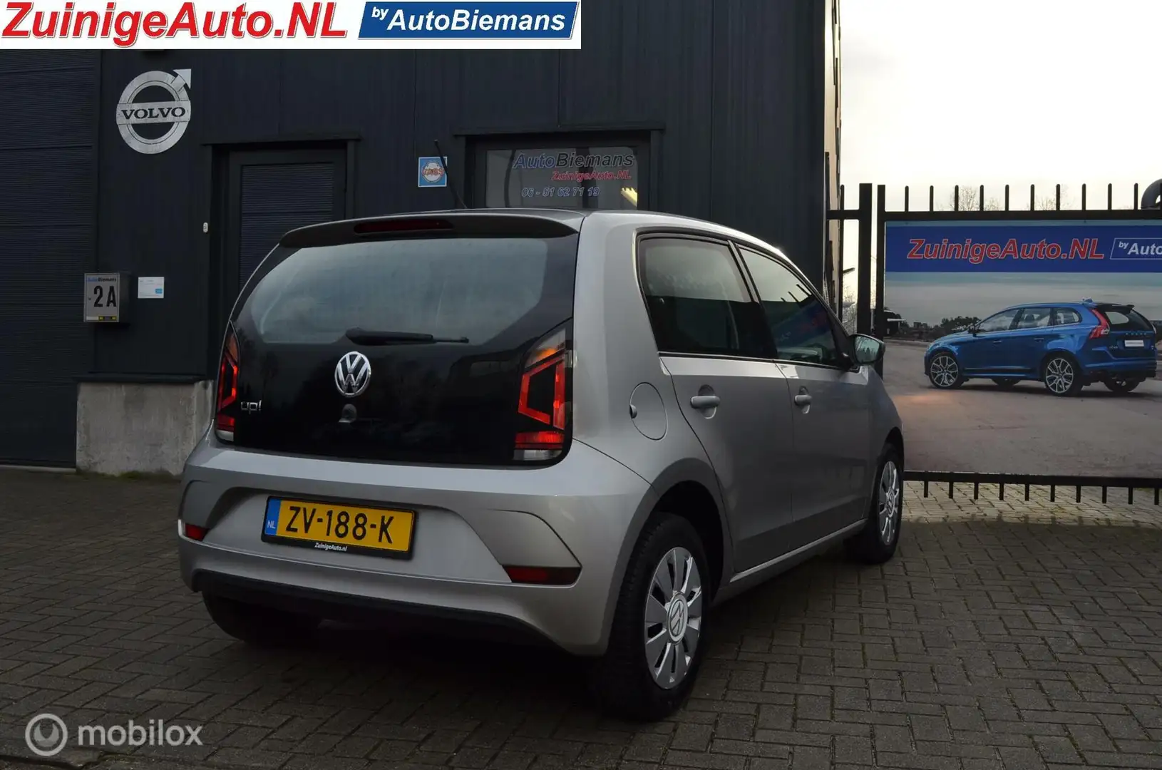 Volkswagen up! 1.0 Move up! 1e Eign. Led/Airco/DAB+ Zeer Mooi Grijs - 2
