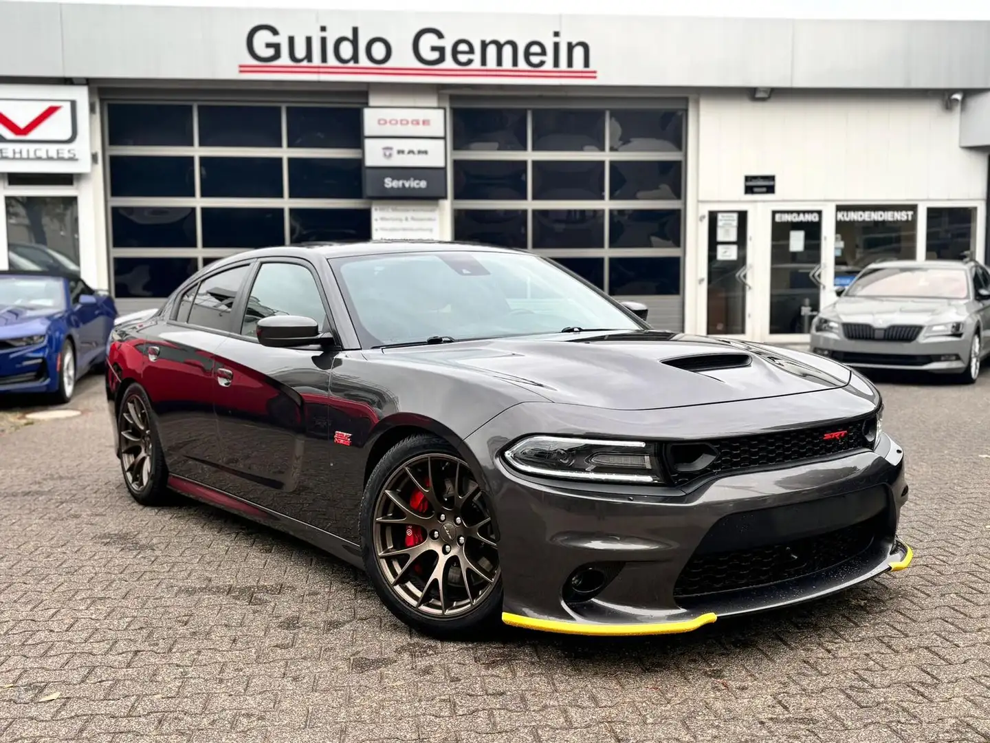 Dodge Charger 6.2 V8 HEMI SRT + LPG unfallfrei + dt. Erstzulassu Gris - 1