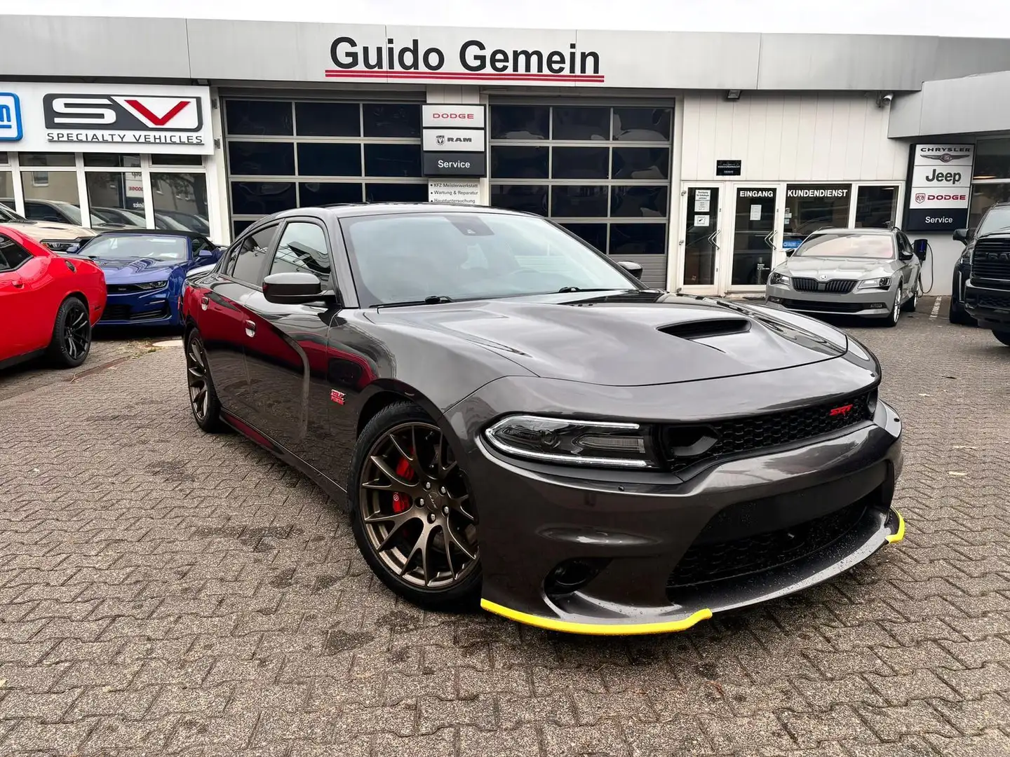 Dodge Charger 6.2 V8 HEMI SRT + LPG unfallfrei + dt. Erstzulassu Gris - 2