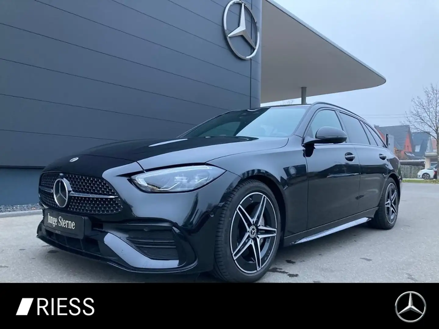 Mercedes-Benz C 200 T AMG+AHK+Distronic+LED+MBUX+Night+Ambient Schwarz - 1