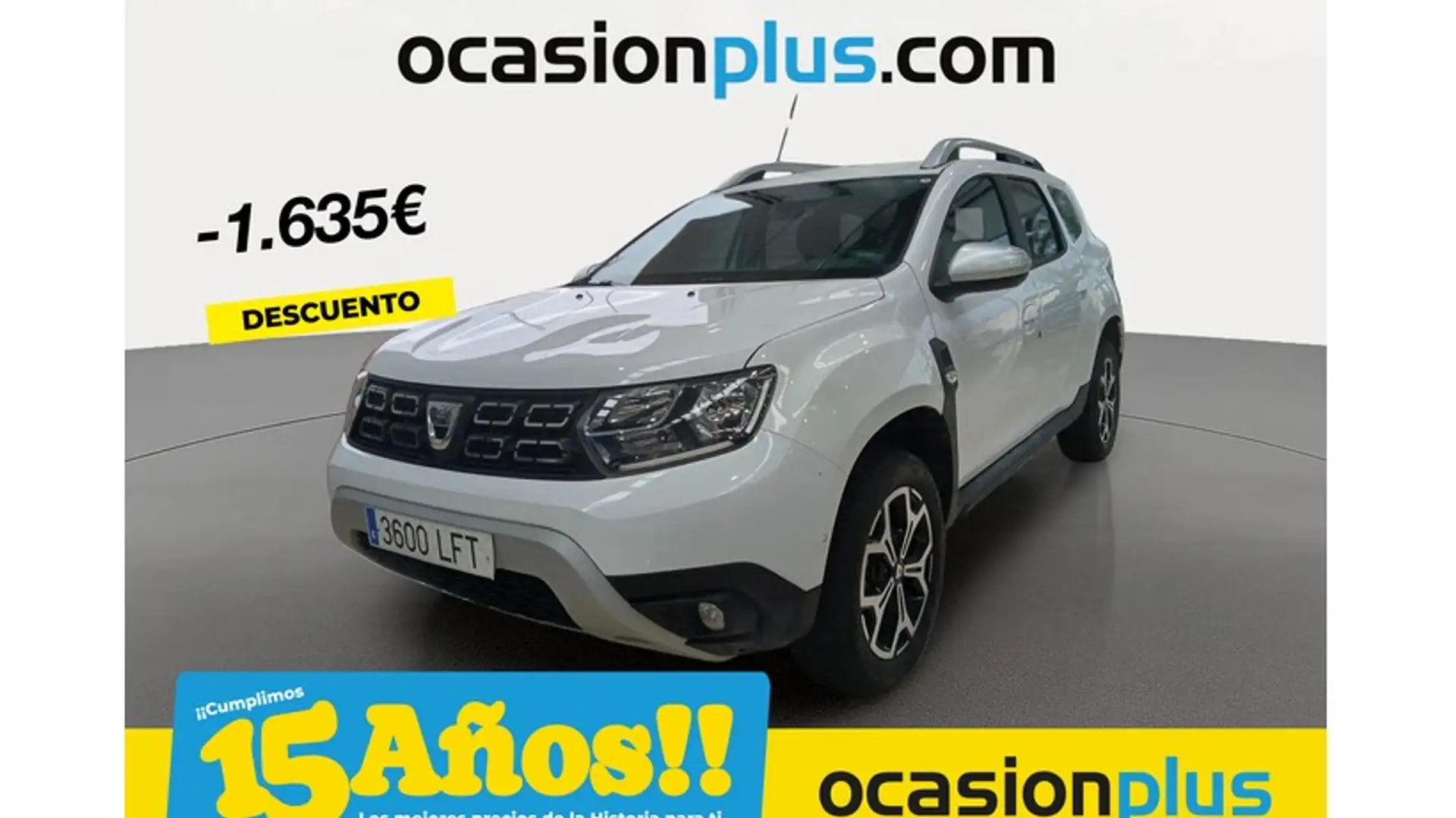 Dacia Duster 1.6 GLP GPF Prestige 4x2 84kW Blanc - 1