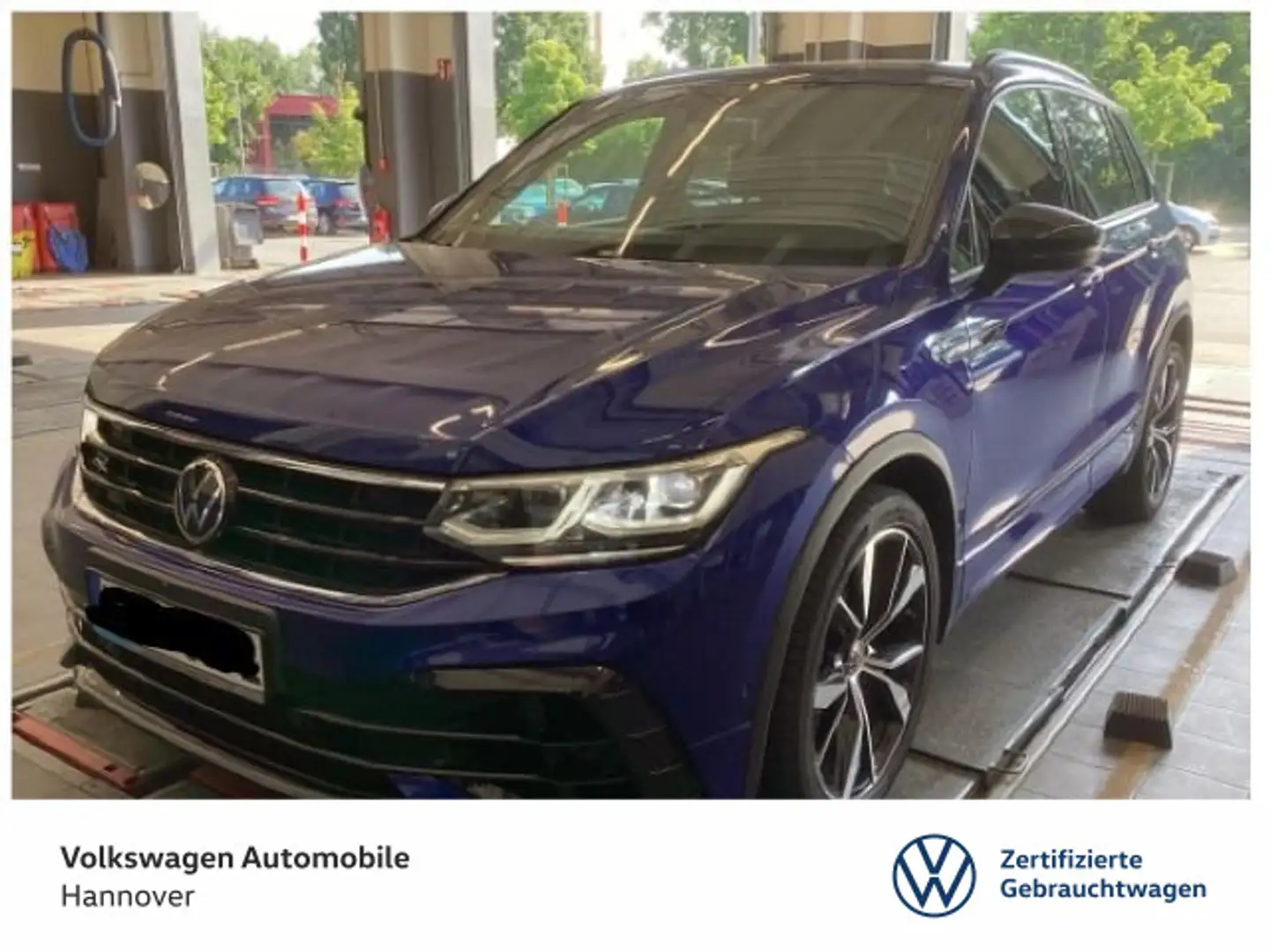 Volkswagen Tiguan 2.0 TSI DSG R Navi Pano AHK DCC Leder IQ- Blau - 1