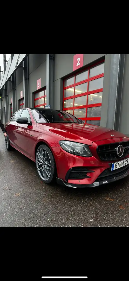 Mercedes-Benz E 43 AMG 4Matic 9G-TRONIC Rood - 2
